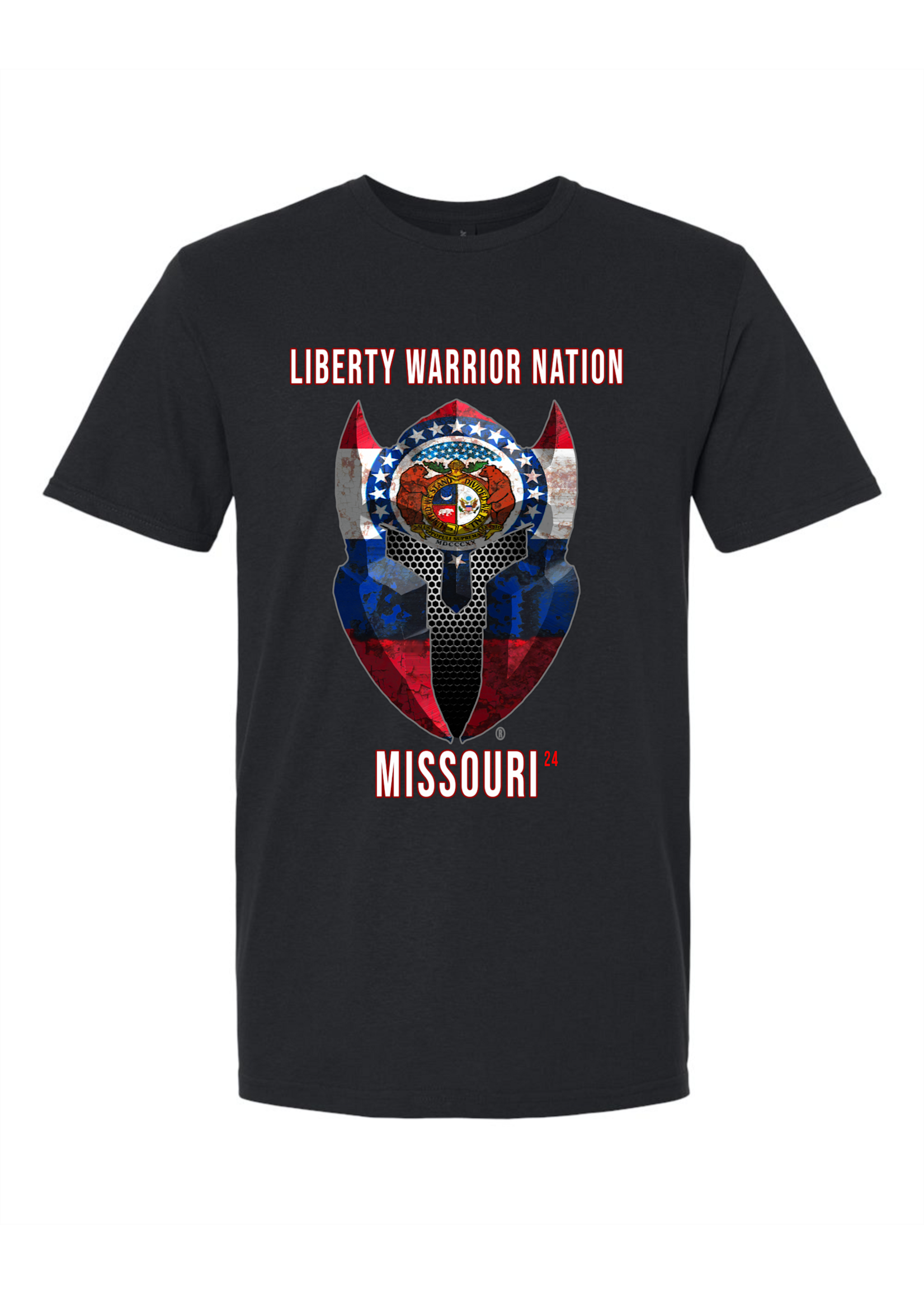 LWN Liberty Warrior Nation Missouri with Text Shirt