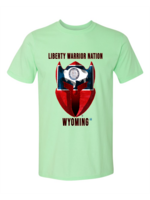 LWN Liberty Warrior Nation Wyoming with Text Shirt