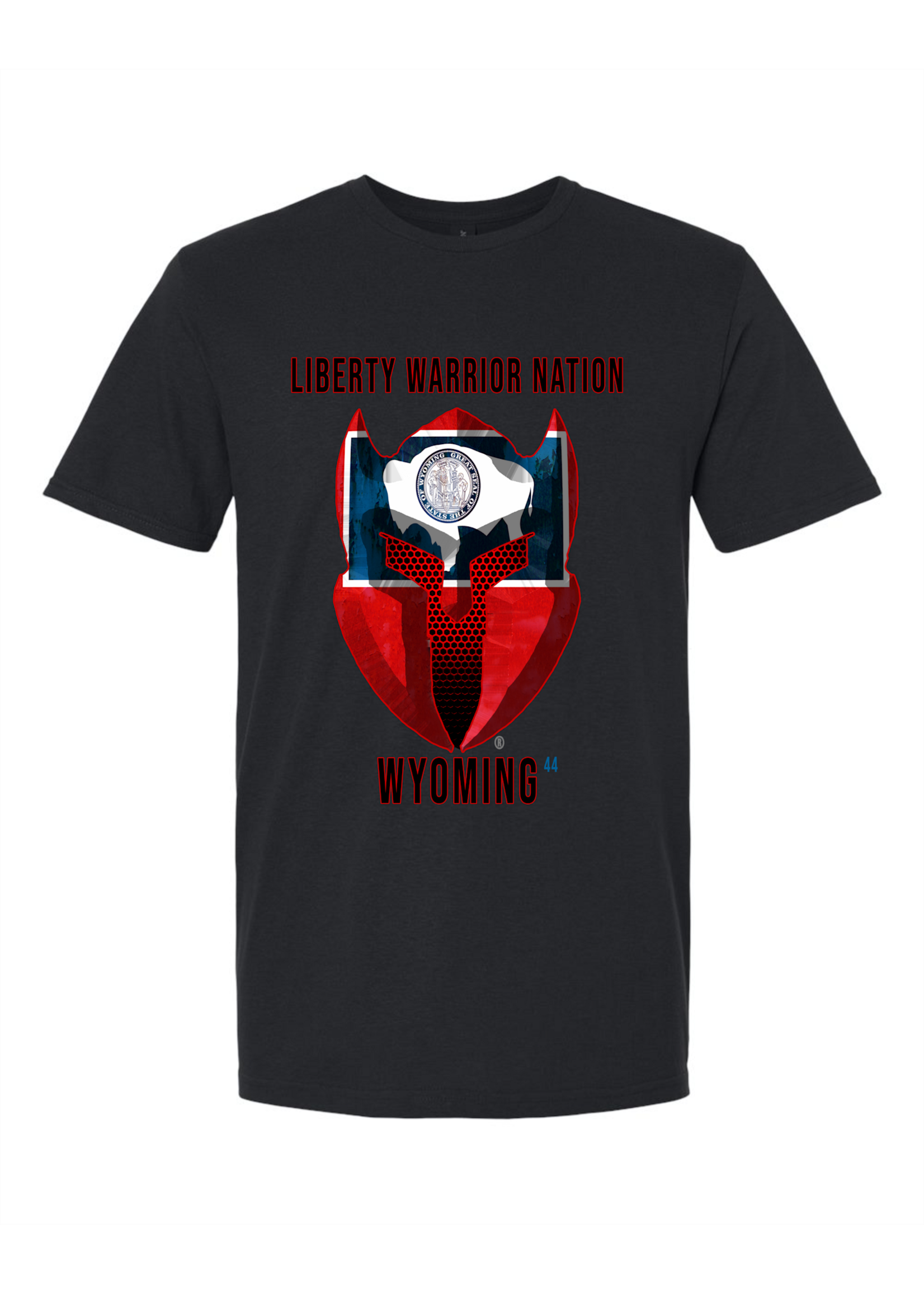 LWN Liberty Warrior Nation Wyoming with Text Shirt