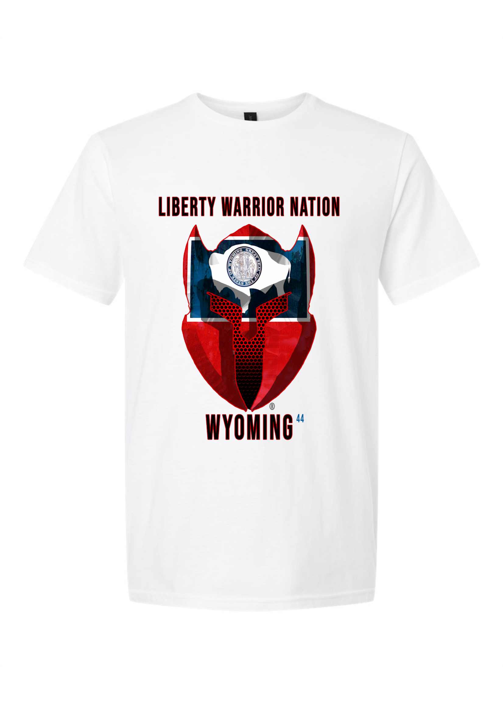 LWN Liberty Warrior Nation Wyoming with Text Shirt