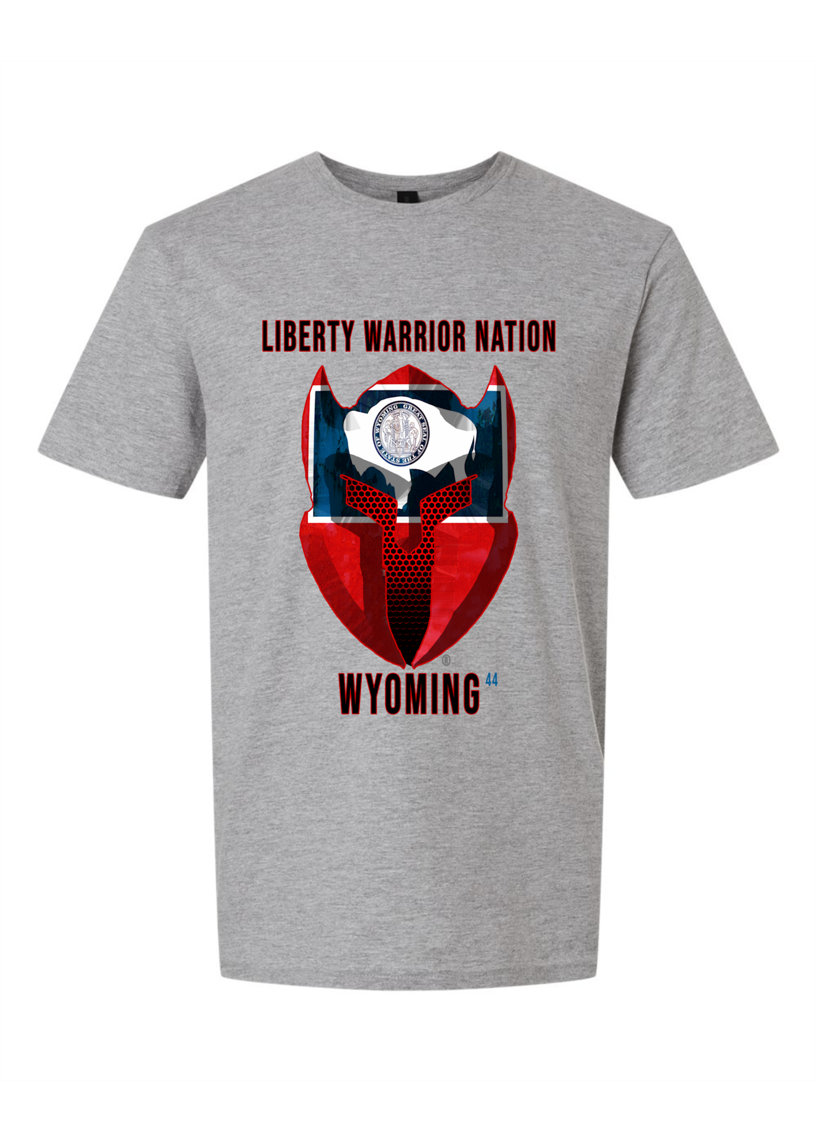 LWN Liberty Warrior Nation Wyoming with Text Shirt