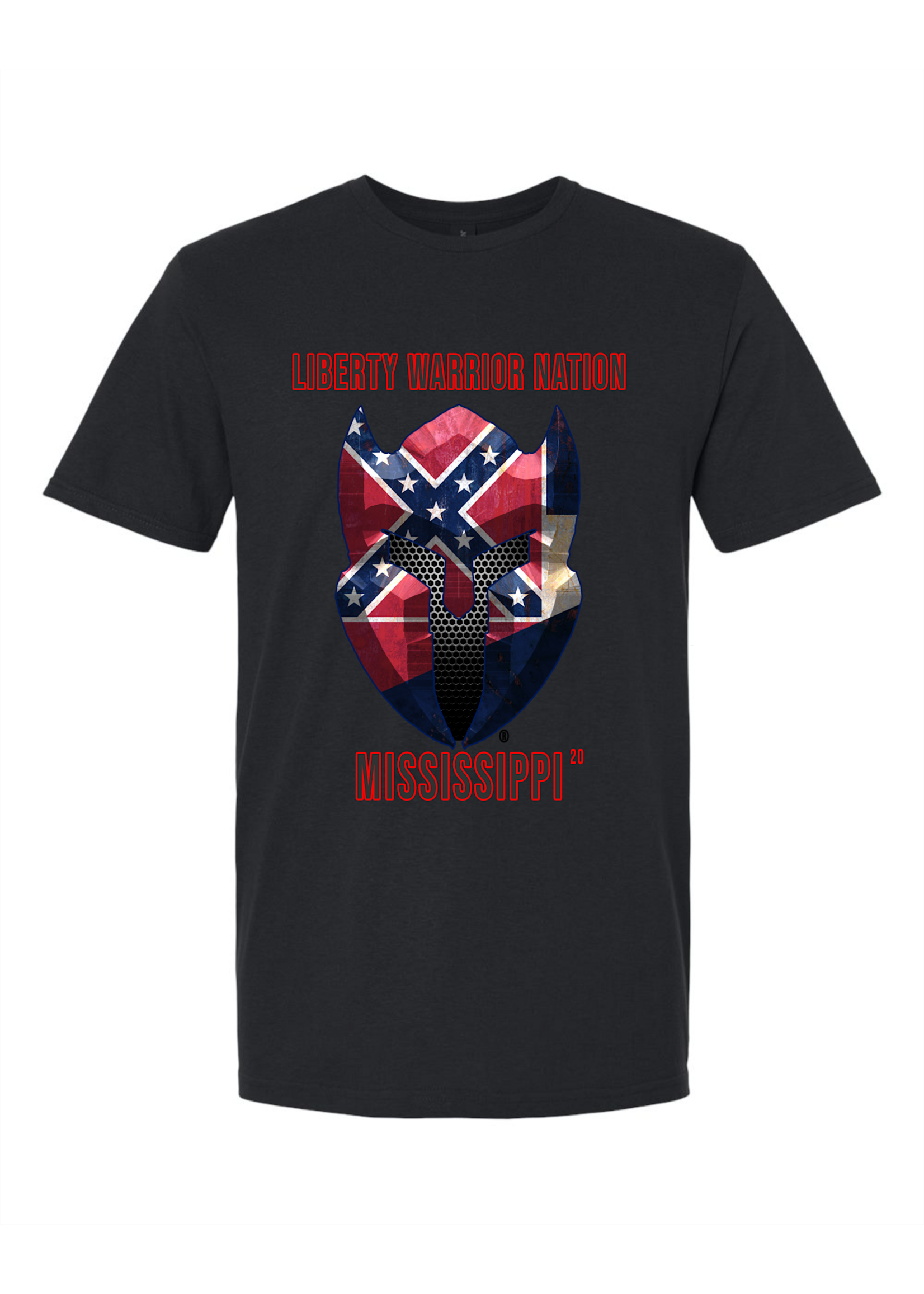 LWN Liberty Warrior Nation Mississippi with Text Shirt
