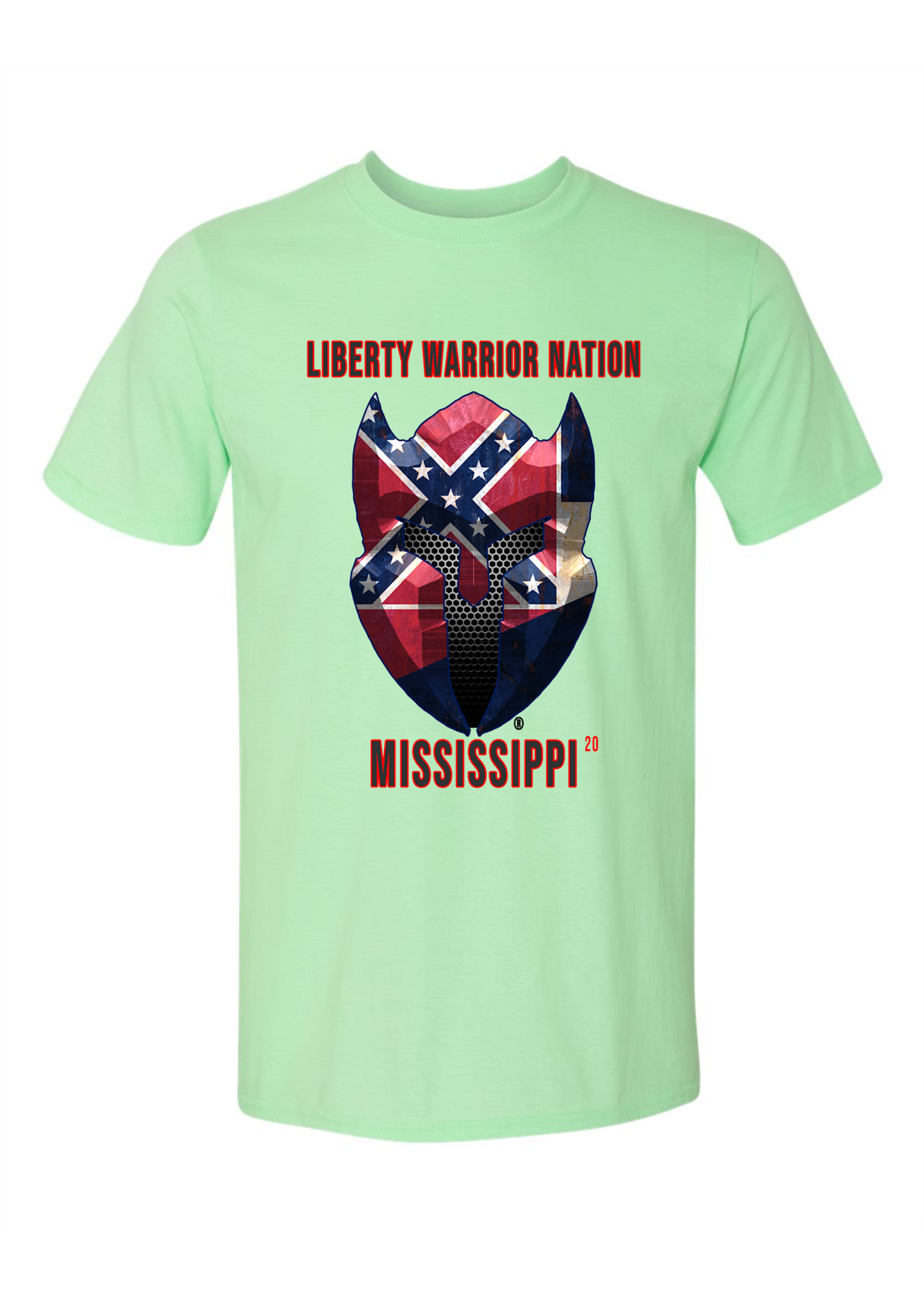 LWN Liberty Warrior Nation Mississippi with Text Shirt