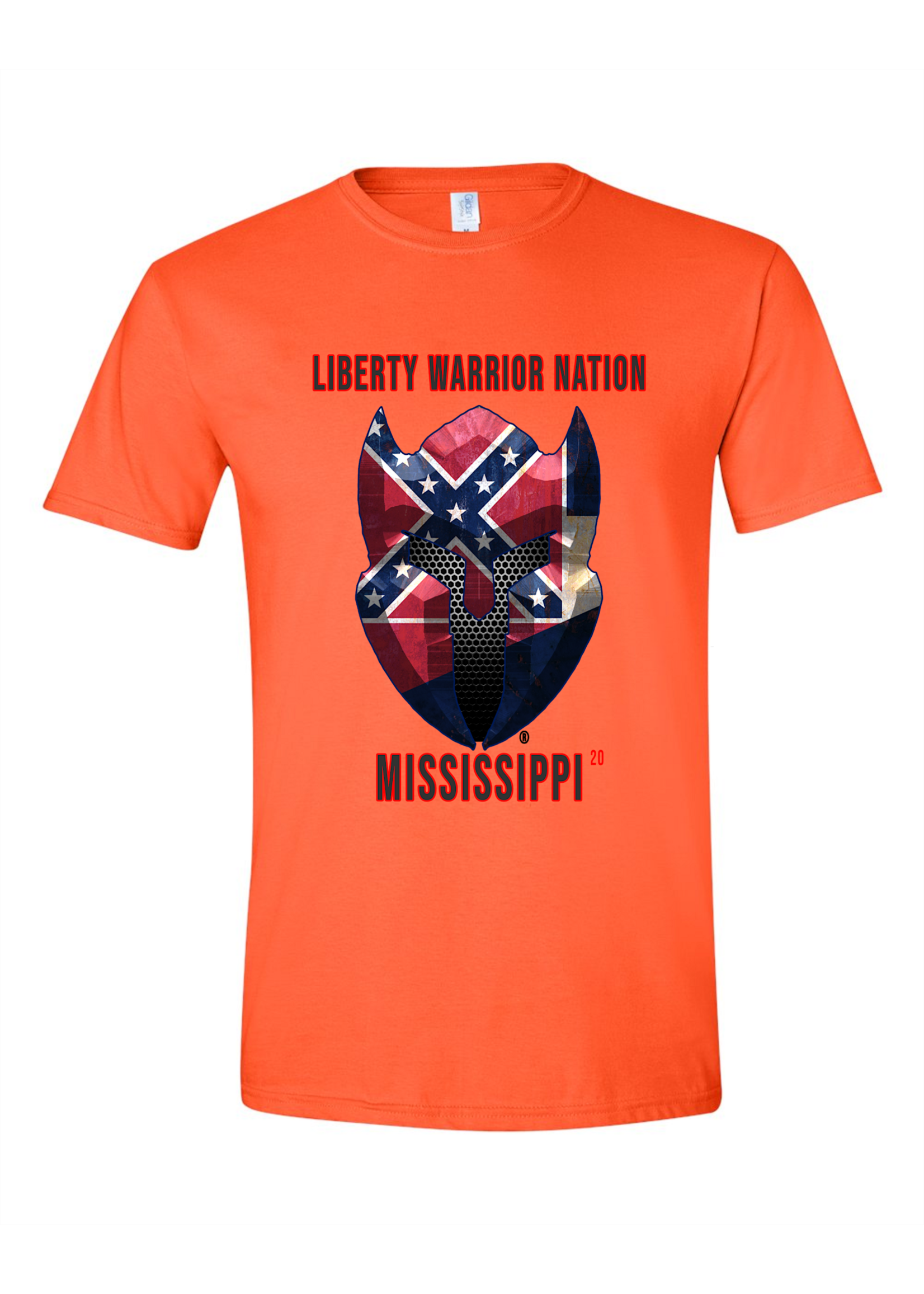 LWN Liberty Warrior Nation Mississippi with Text Shirt