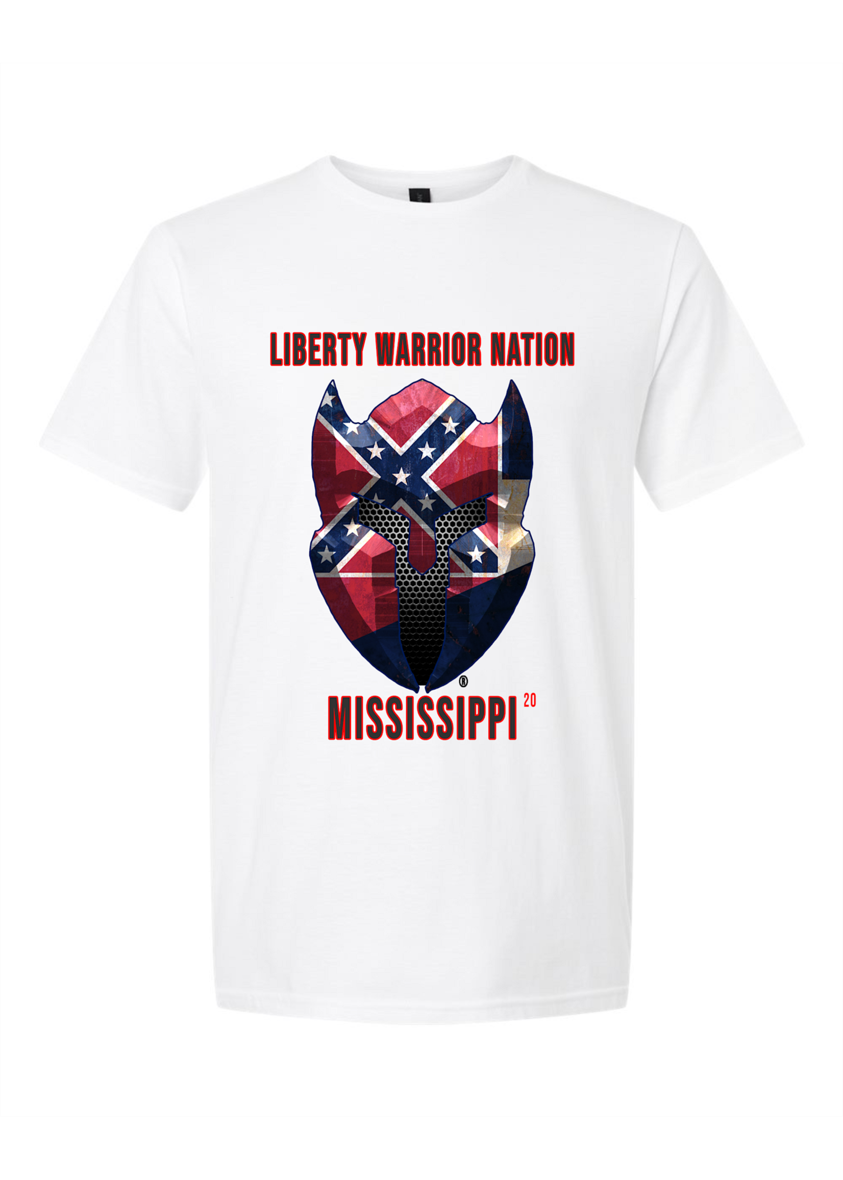 LWN Liberty Warrior Nation Mississippi with Text Shirt