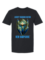 LWN Liberty Warrior Nation New Hampshire with Text Shirt