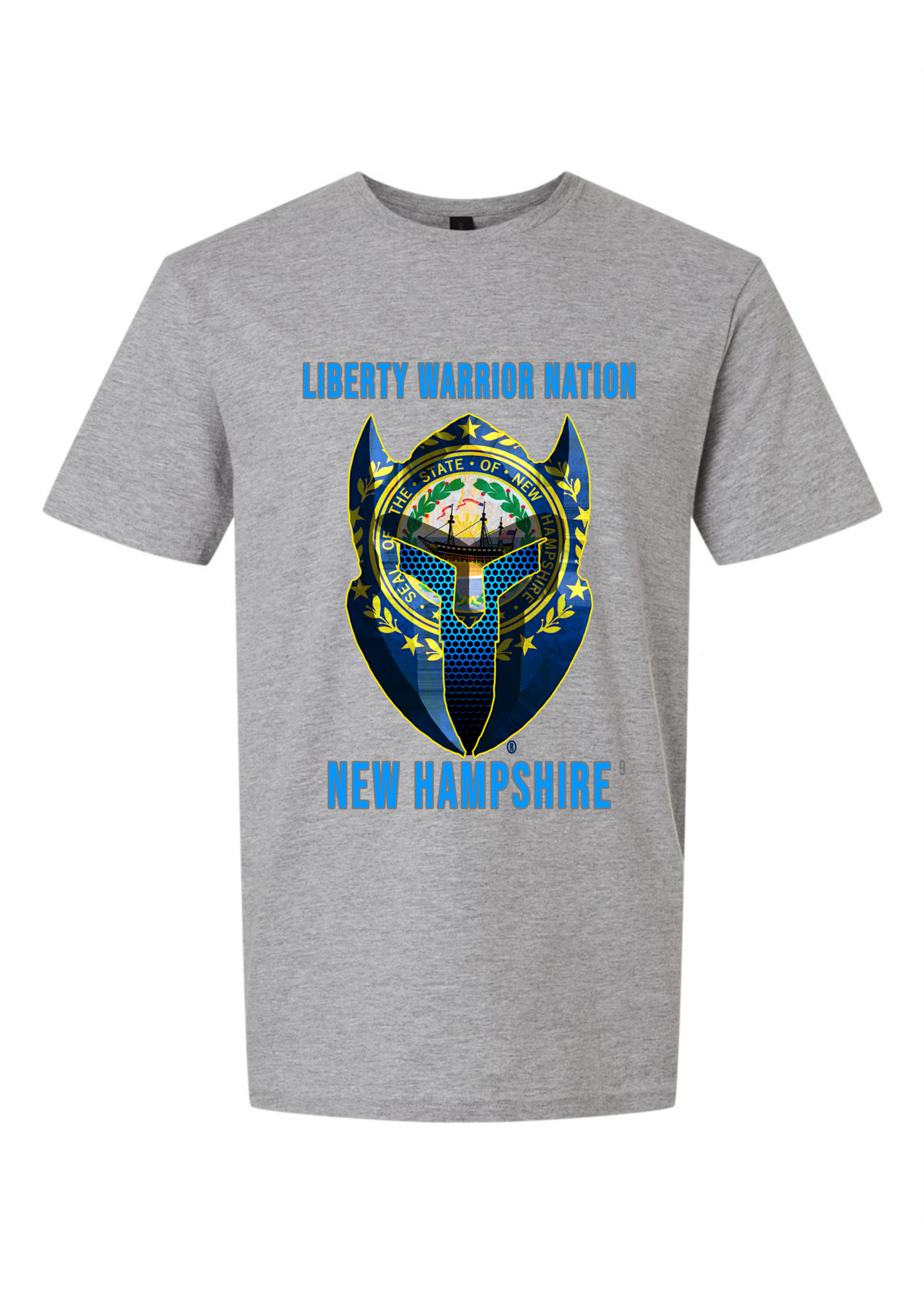 LWN Liberty Warrior Nation New Hampshire with Text Shirt