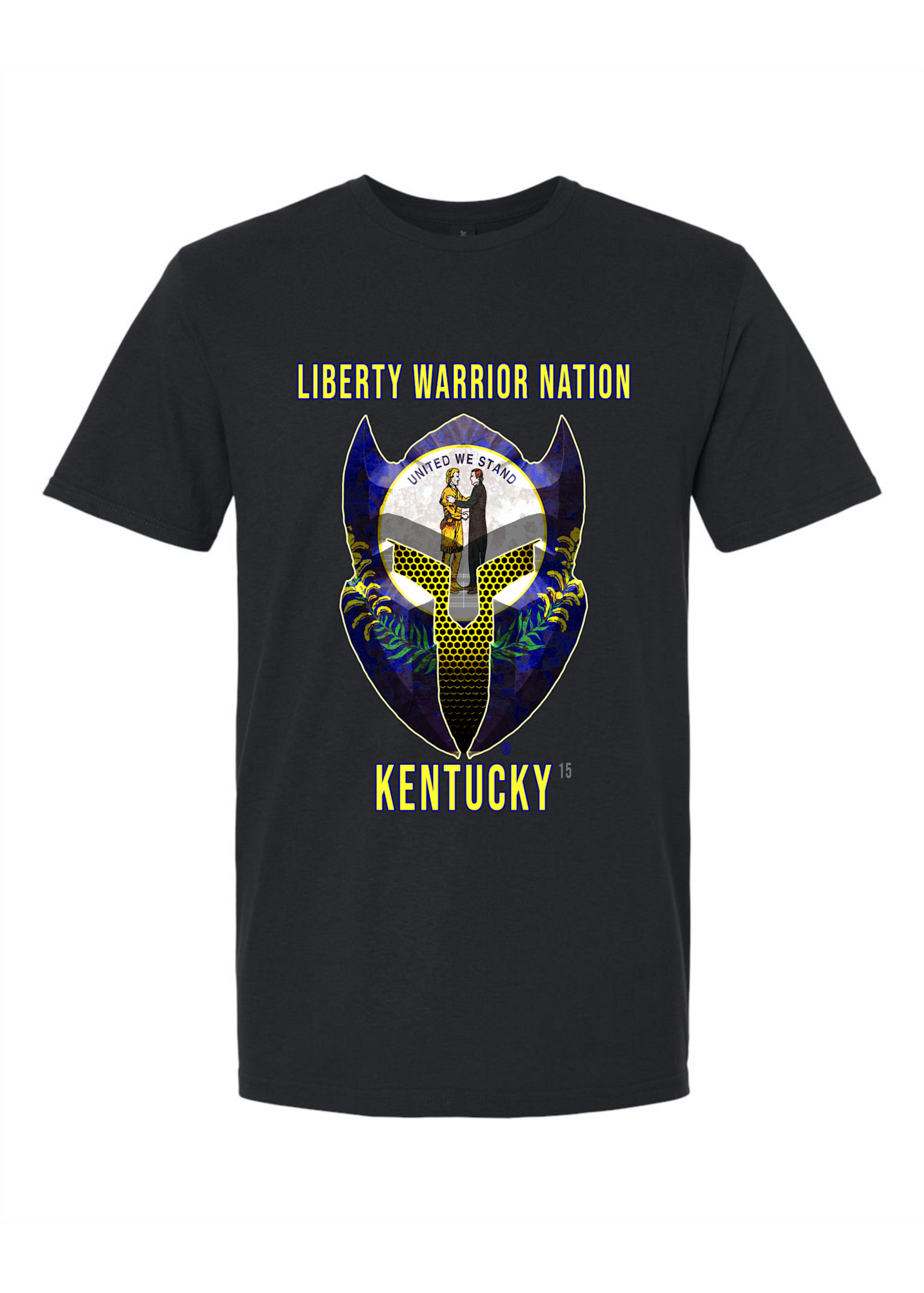 LWN Liberty Warrior Nation Kentucky with Text Shirt