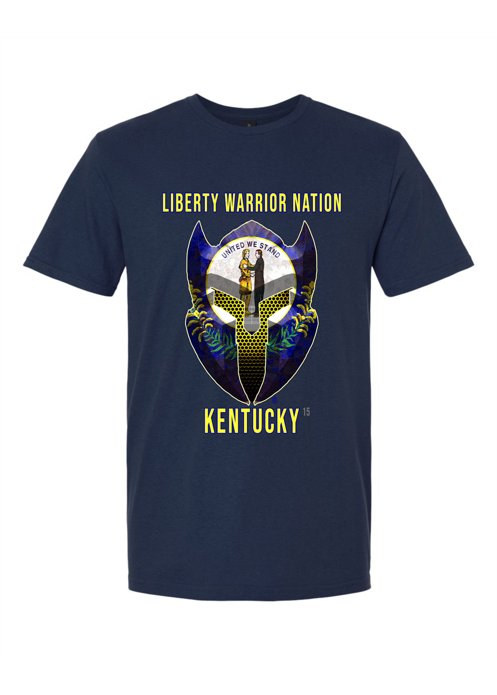 LWN Liberty Warrior Nation Kentucky with Text Shirt
