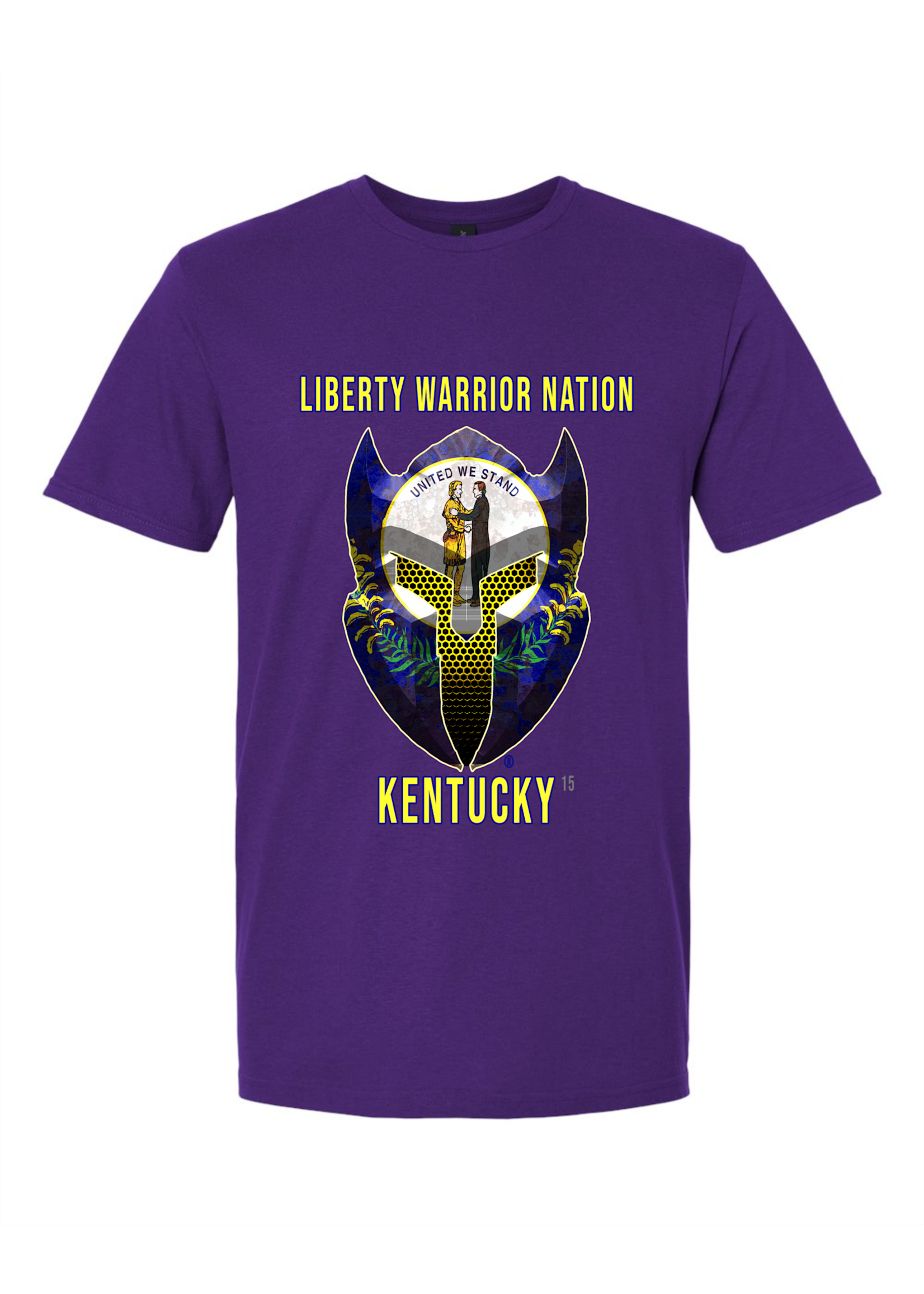 LWN Liberty Warrior Nation Kentucky with Text Shirt