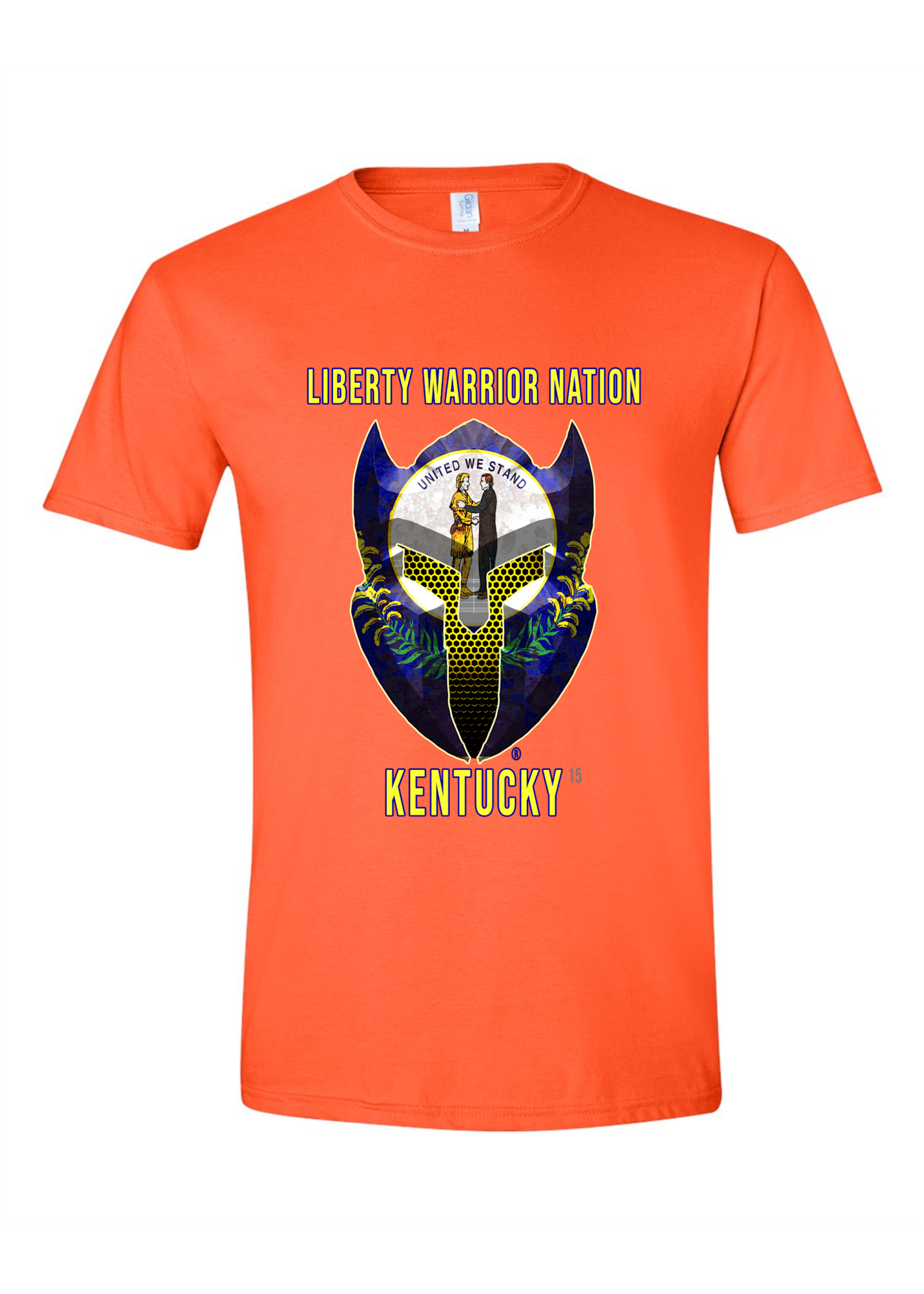 LWN Liberty Warrior Nation Kentucky with Text Shirt