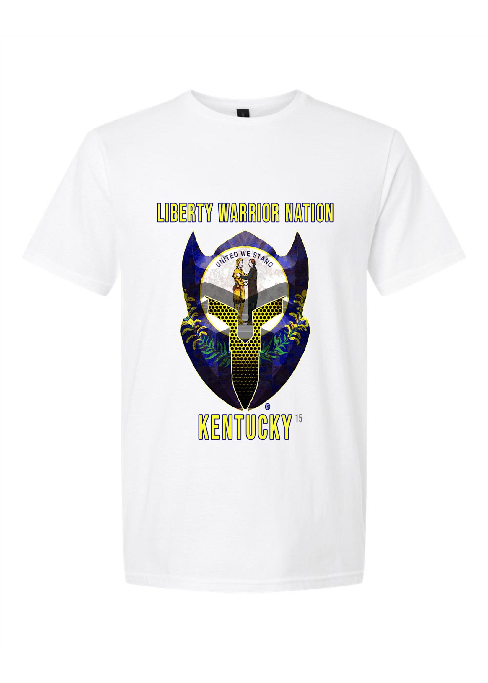 LWN Liberty Warrior Nation Kentucky with Text Shirt