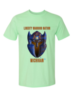 LWN Liberty Warrior Nation Michigan with Text Shirt