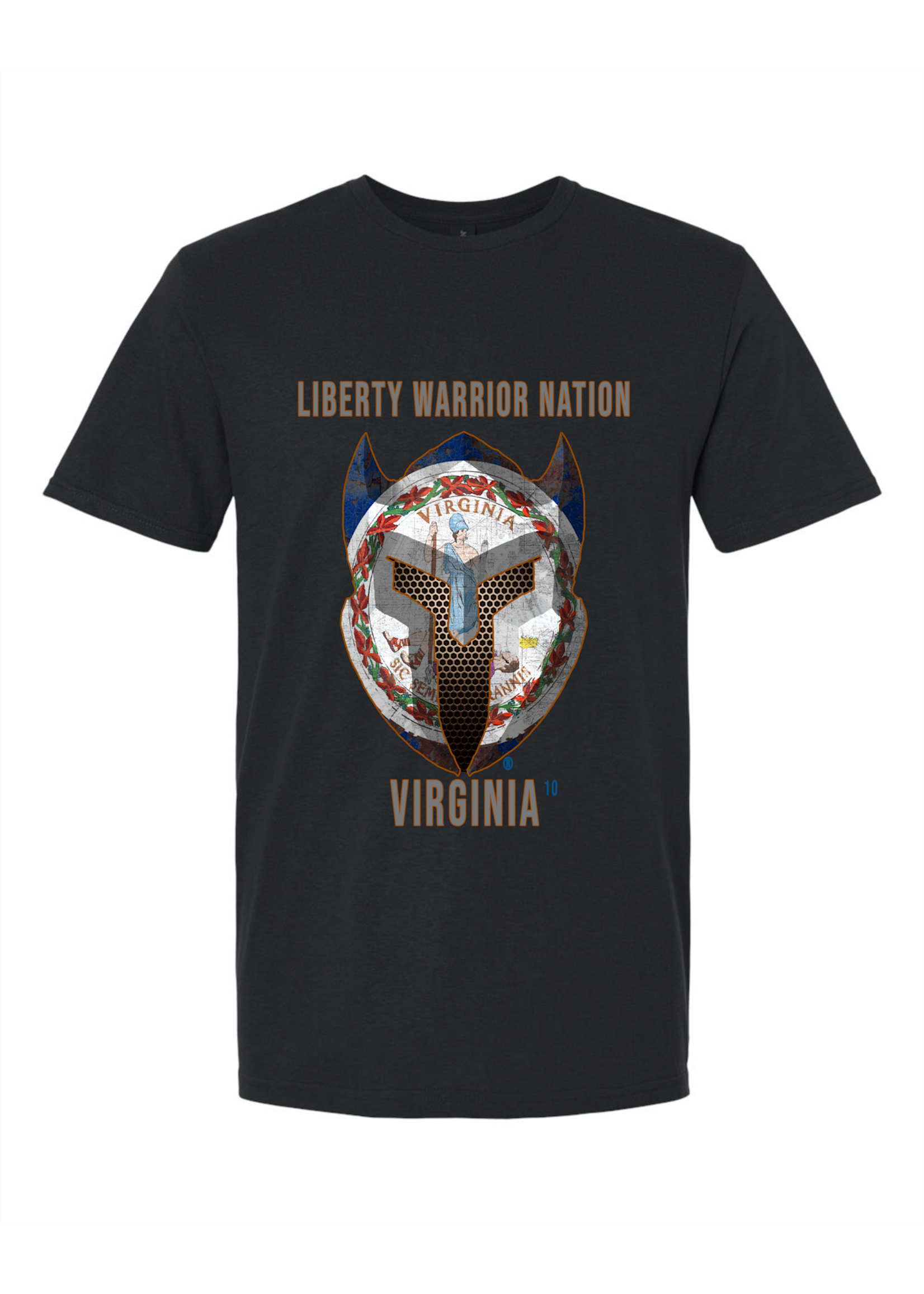 LWN Liberty Warrior Nation Virginia with Text Shirt