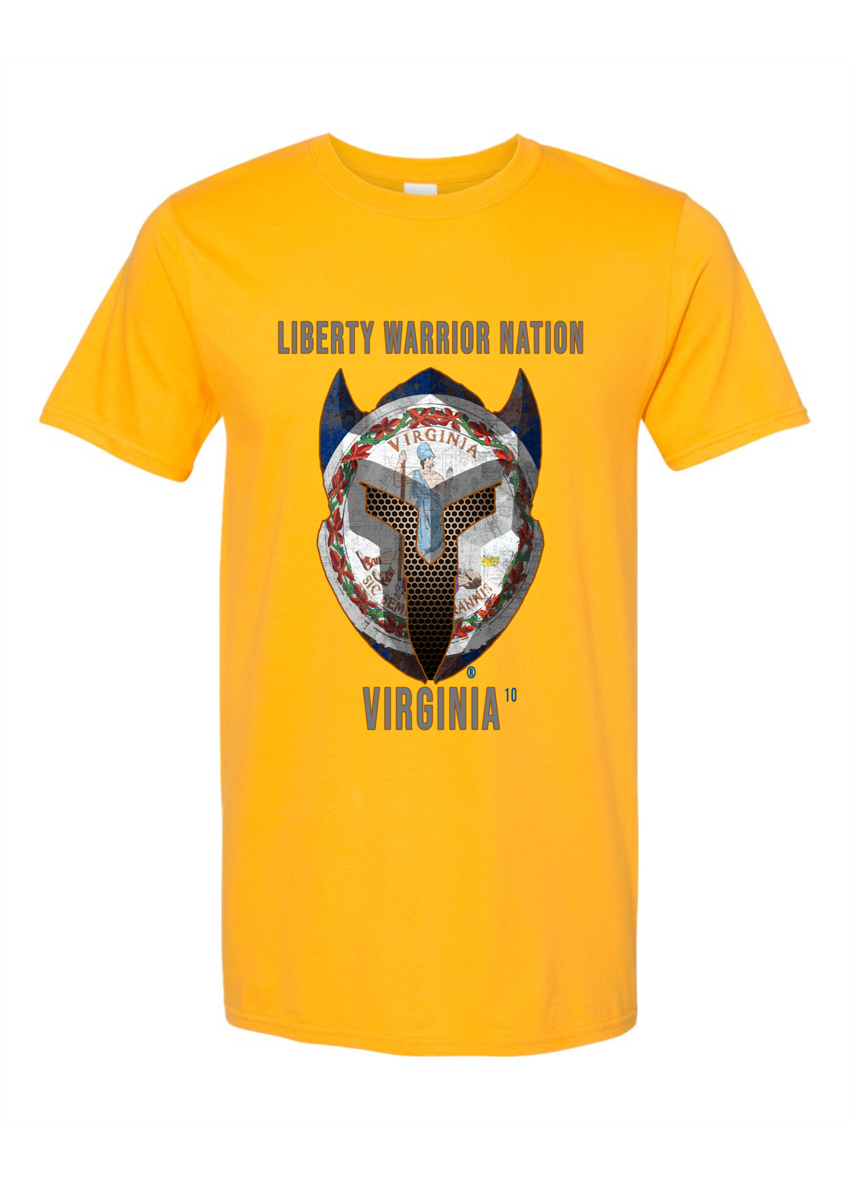 LWN Liberty Warrior Nation Virginia with Text Shirt