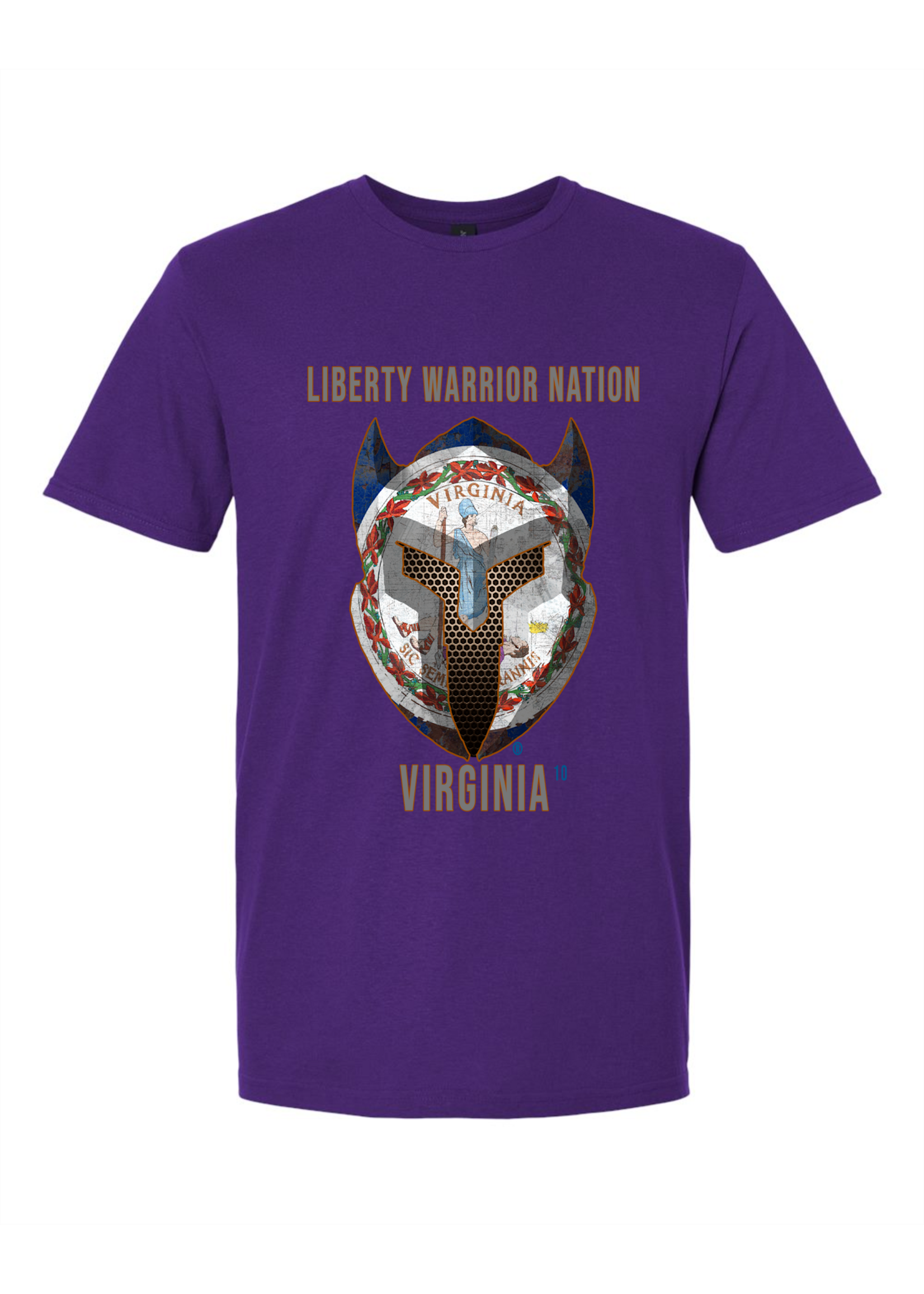 LWN Liberty Warrior Nation Virginia with Text Shirt