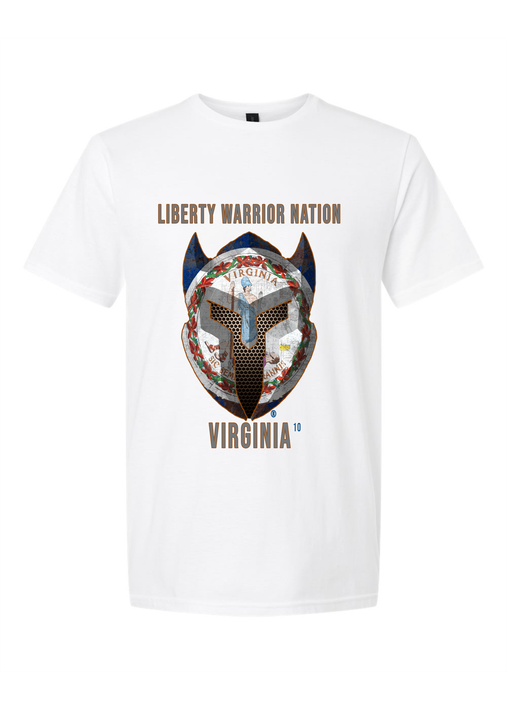 LWN Liberty Warrior Nation Virginia with Text Shirt