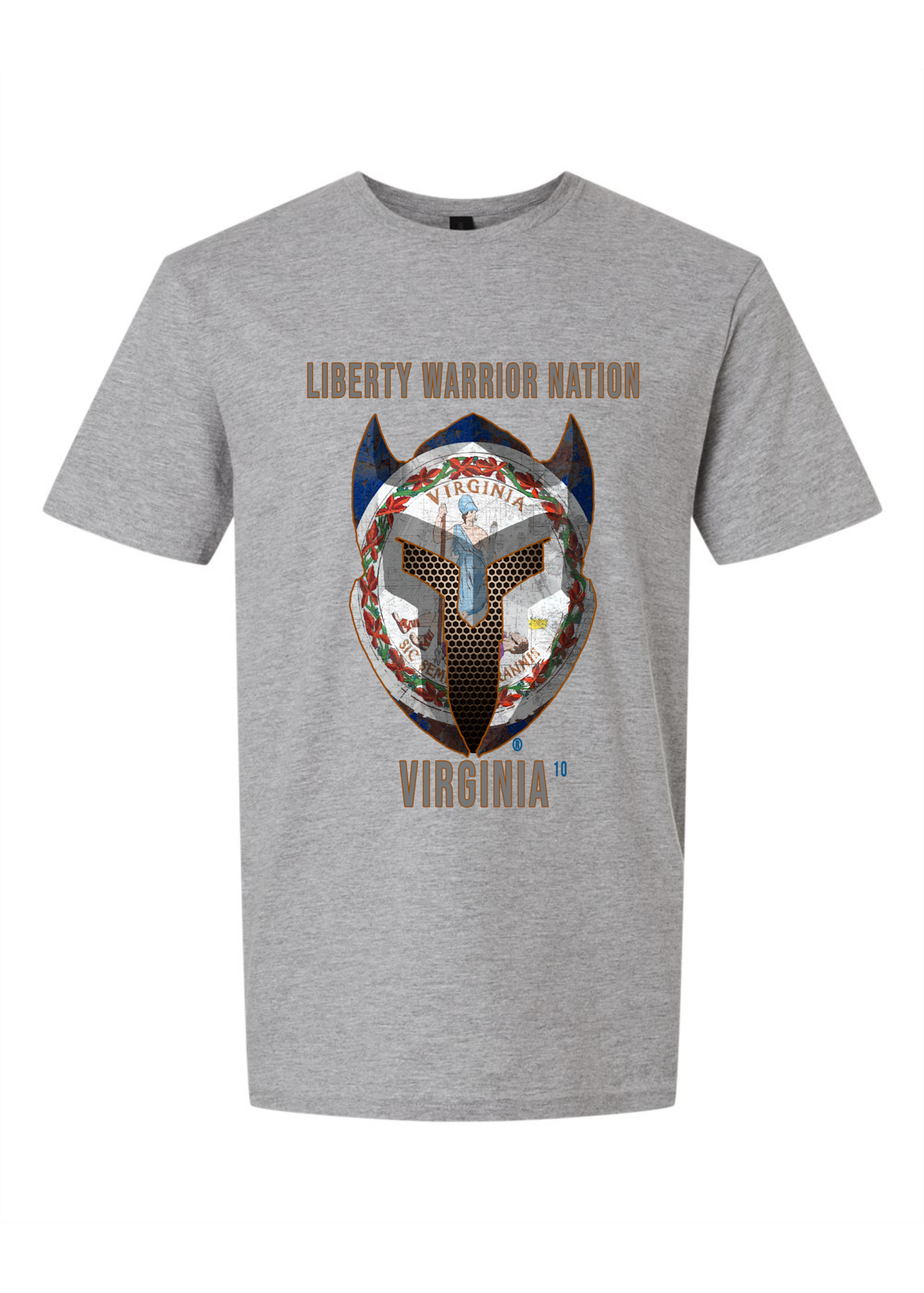 LWN Liberty Warrior Nation Virginia with Text Shirt