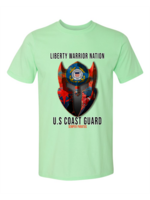 LWN Liberty Warrior Nation Coast Guard with Text Shirt