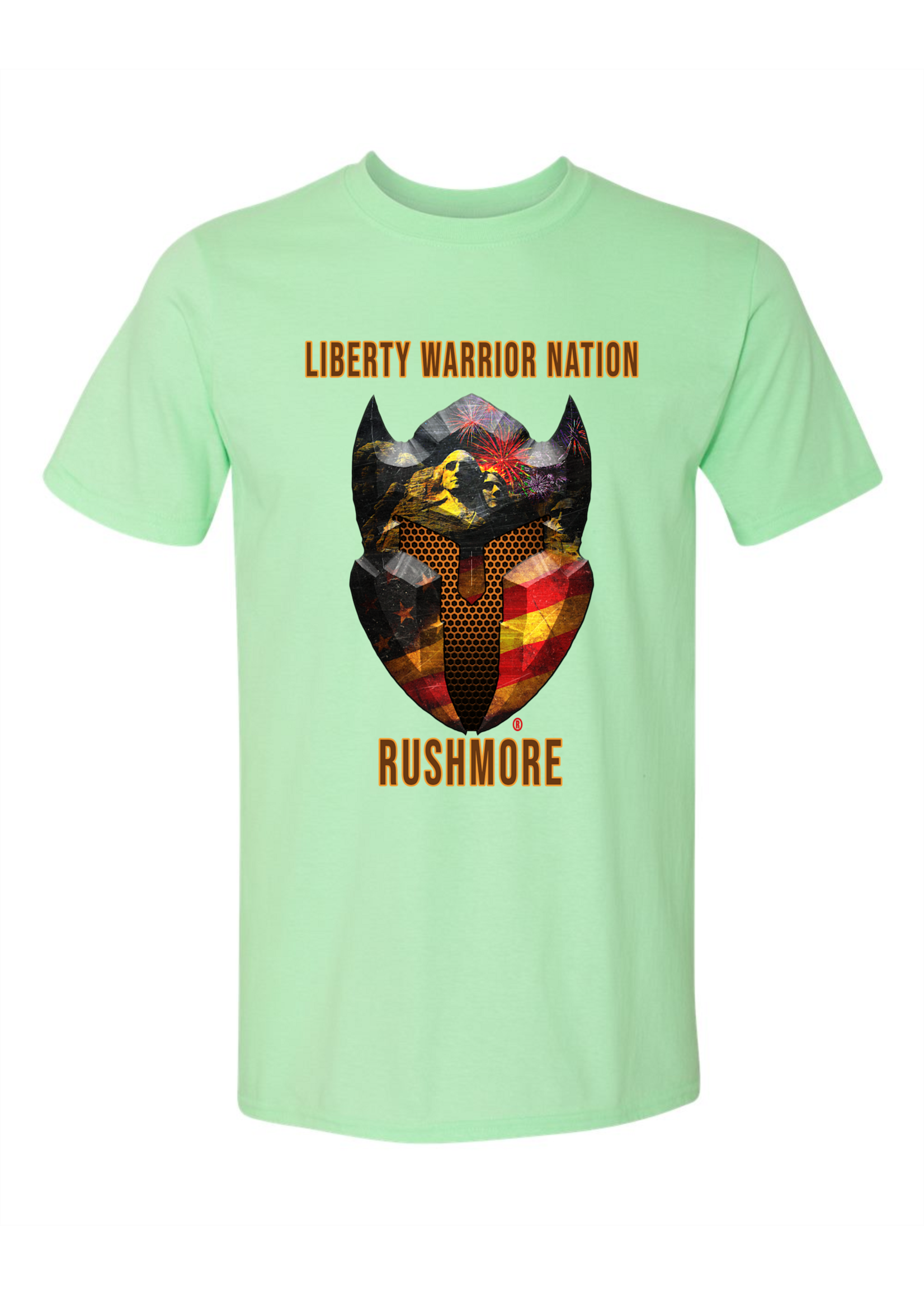 LWN Liberty Warrior Nation Mt Rushmore Shirt