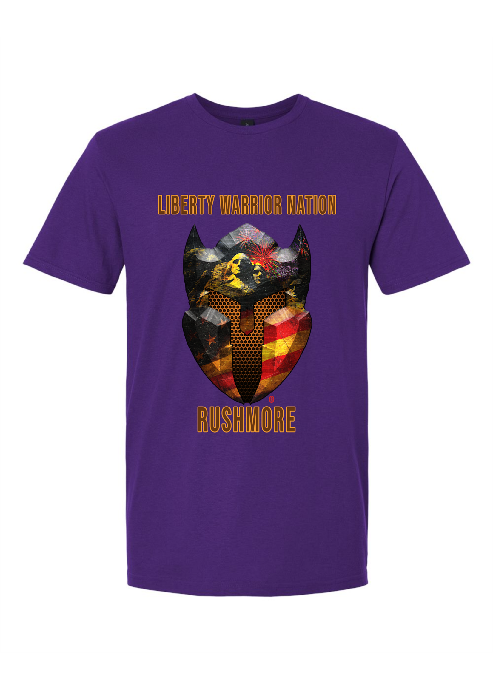 LWN Liberty Warrior Nation Mt Rushmore Shirt