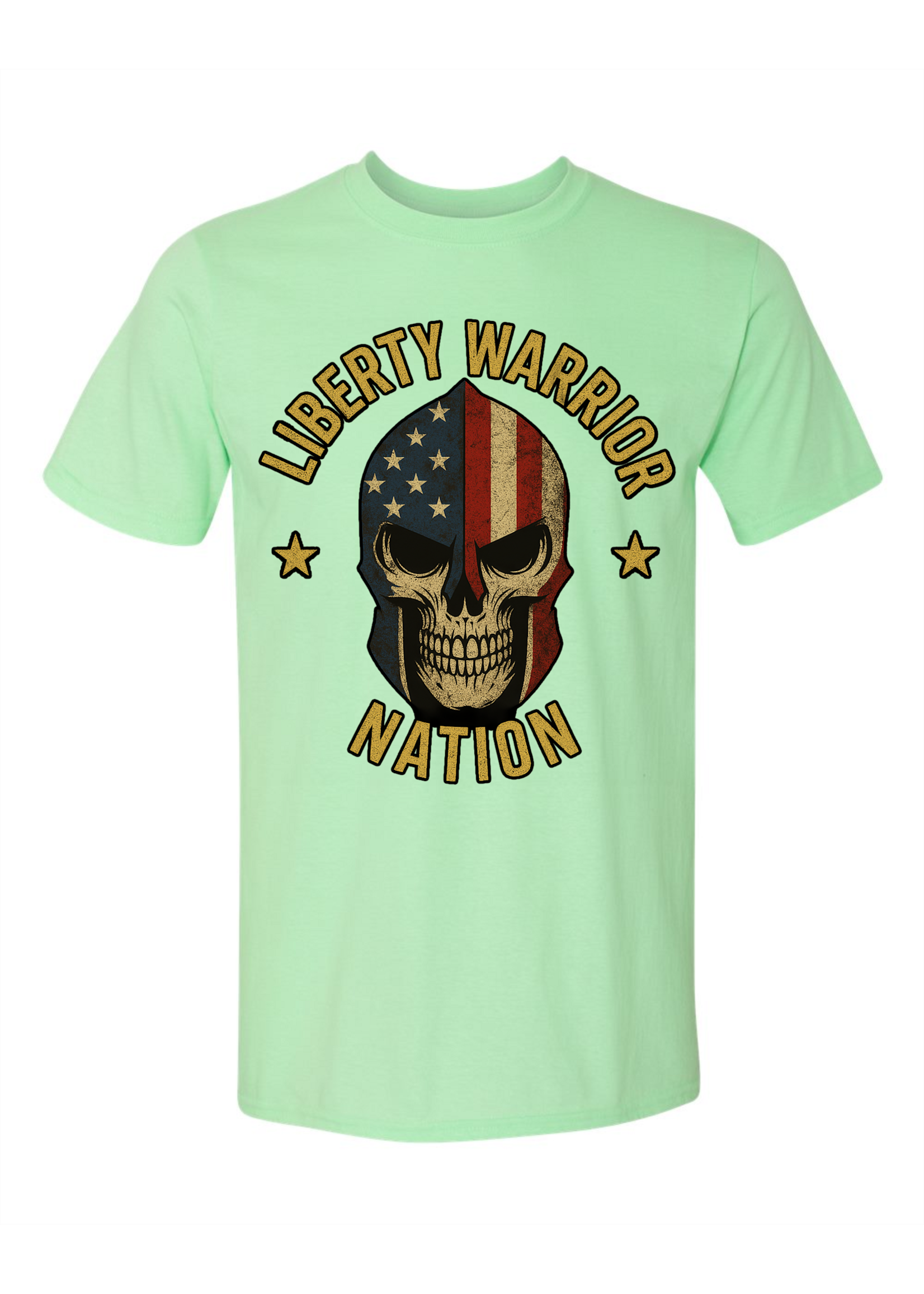 LWN Liberty Warrior Nation Biker Shirt