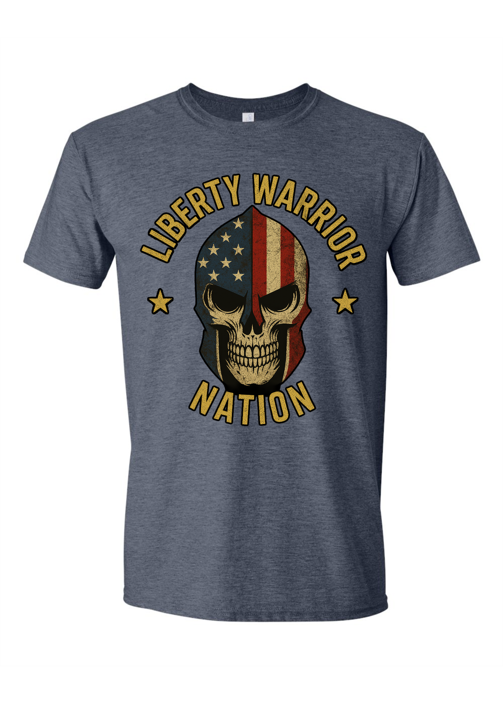 LWN Liberty Warrior Nation Biker Shirt