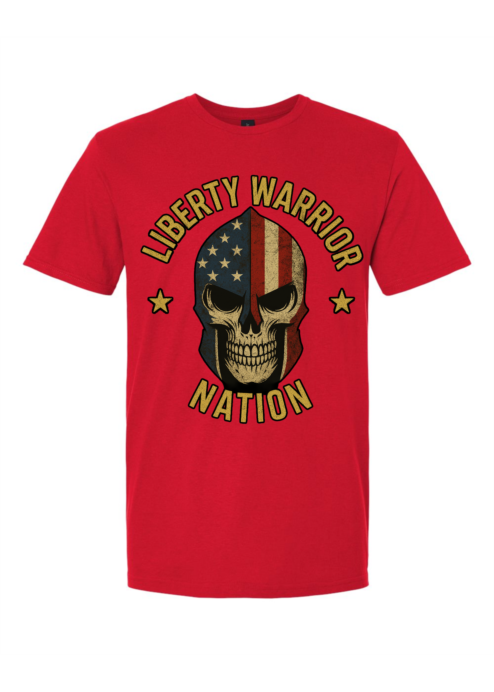 LWN Liberty Warrior Nation Biker Shirt