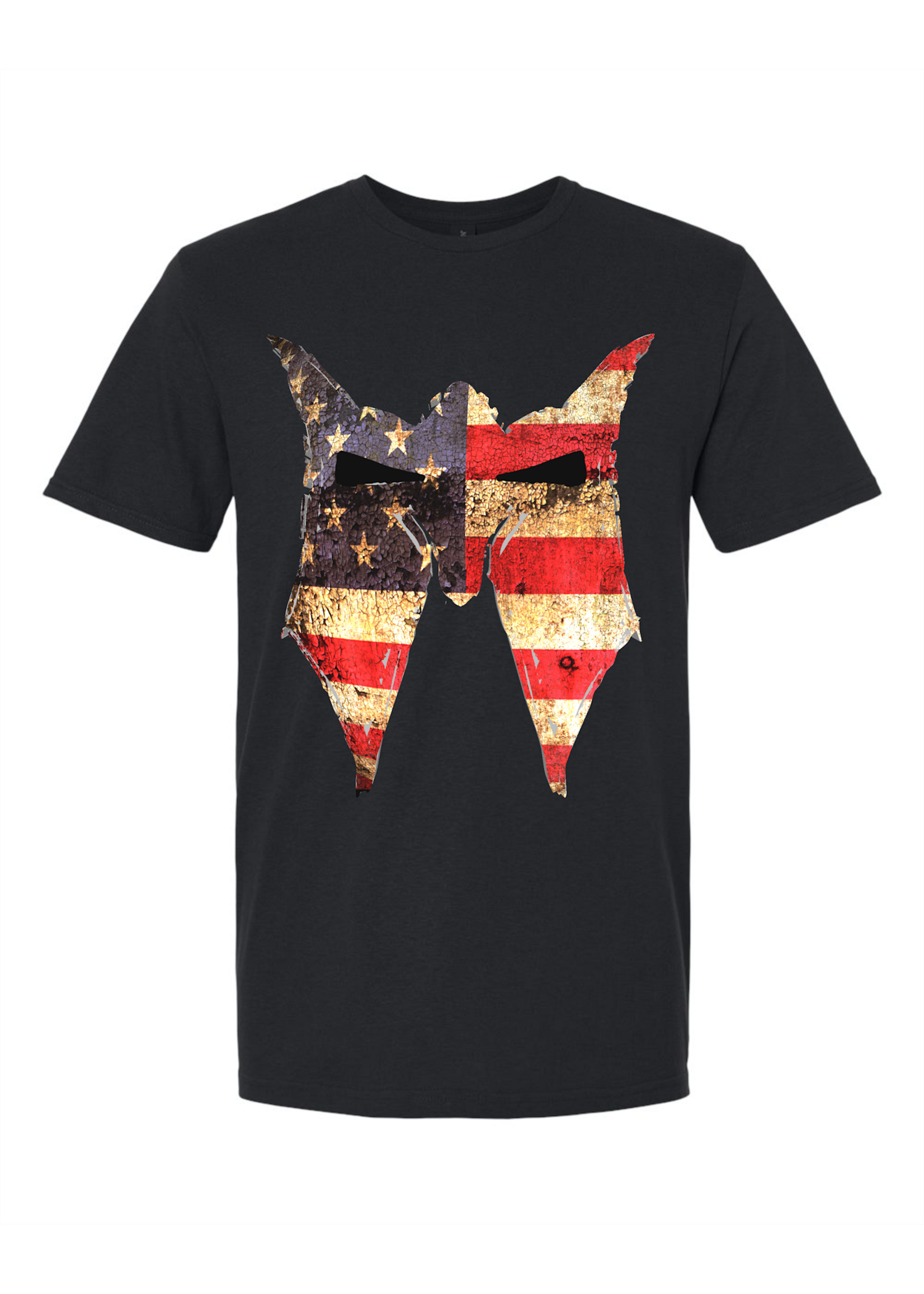 LWN Liberty Warrior Nation 3D Flag Mask Shirt