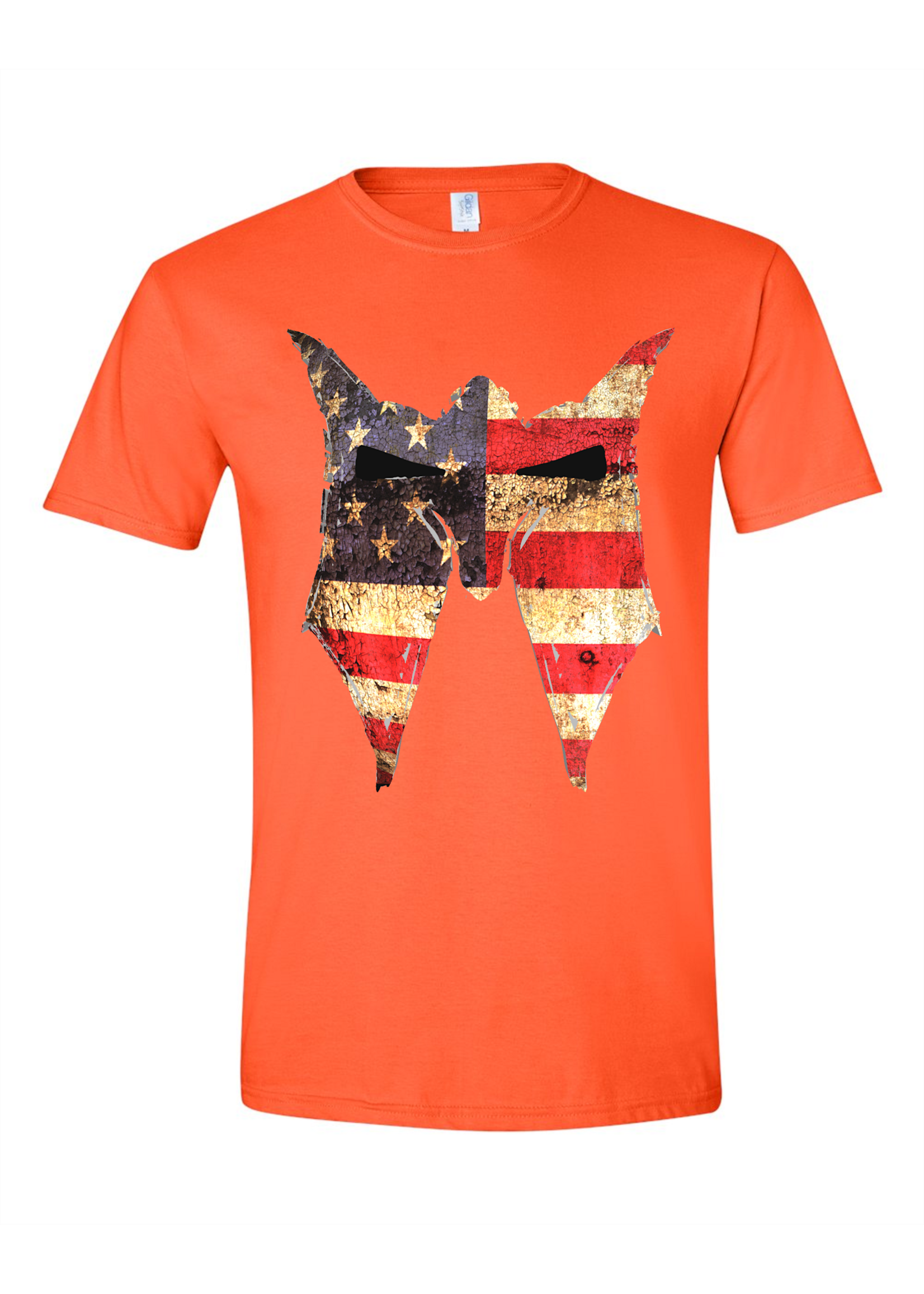 LWN Liberty Warrior Nation 3D Flag Mask Shirt