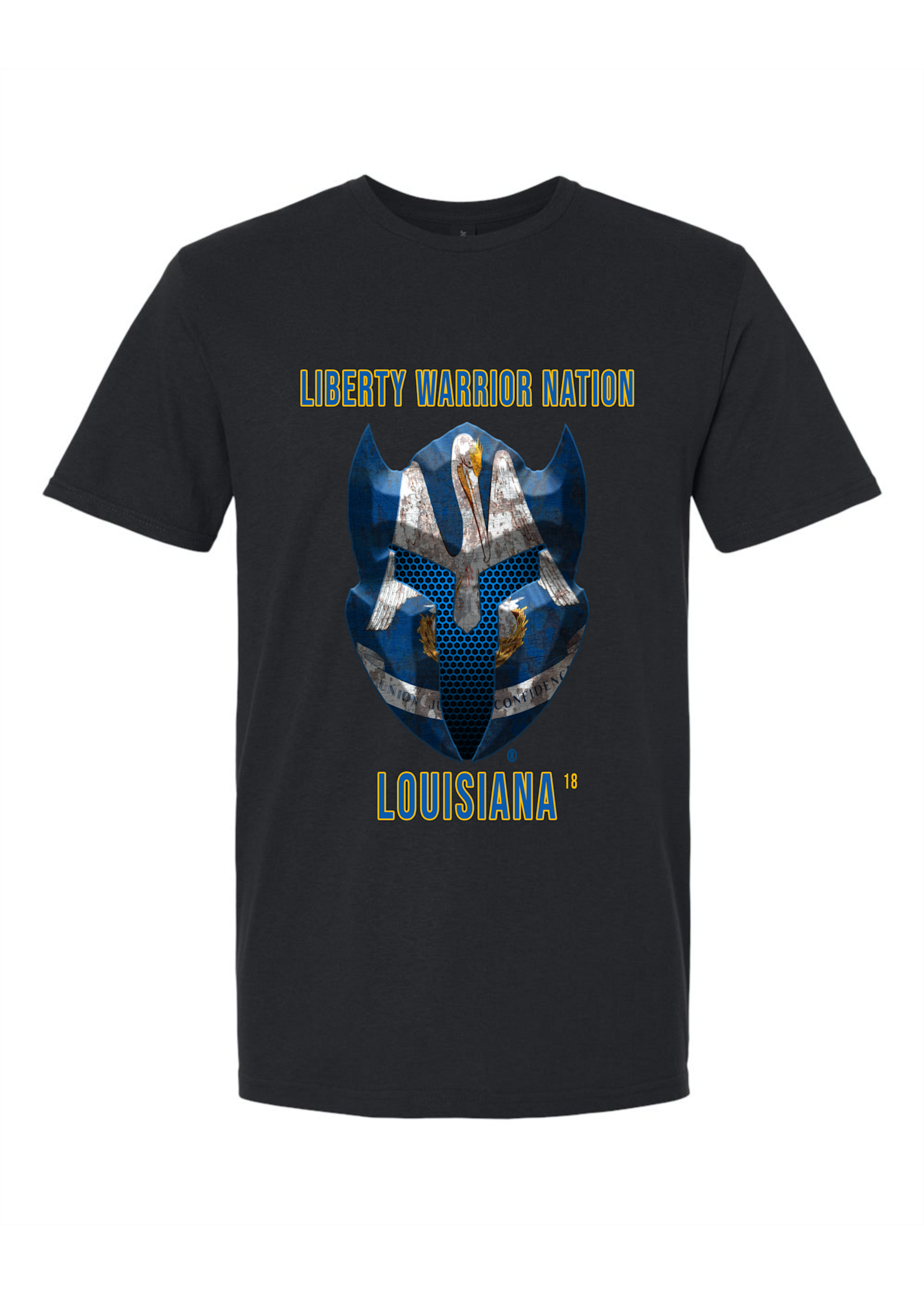 LWN Liberty Warrior Nation Louisiana Shirt