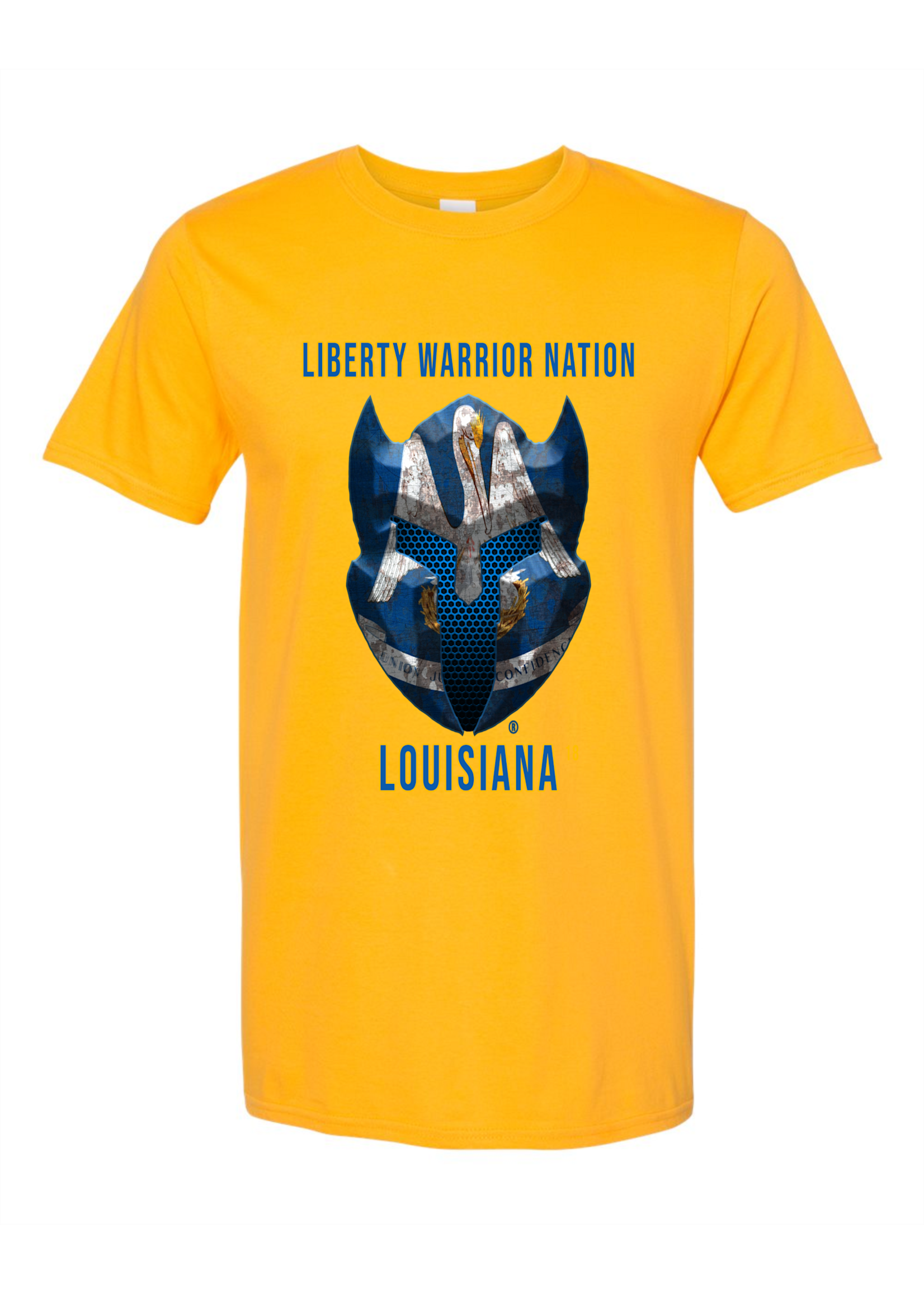 LWN Liberty Warrior Nation Louisiana Shirt