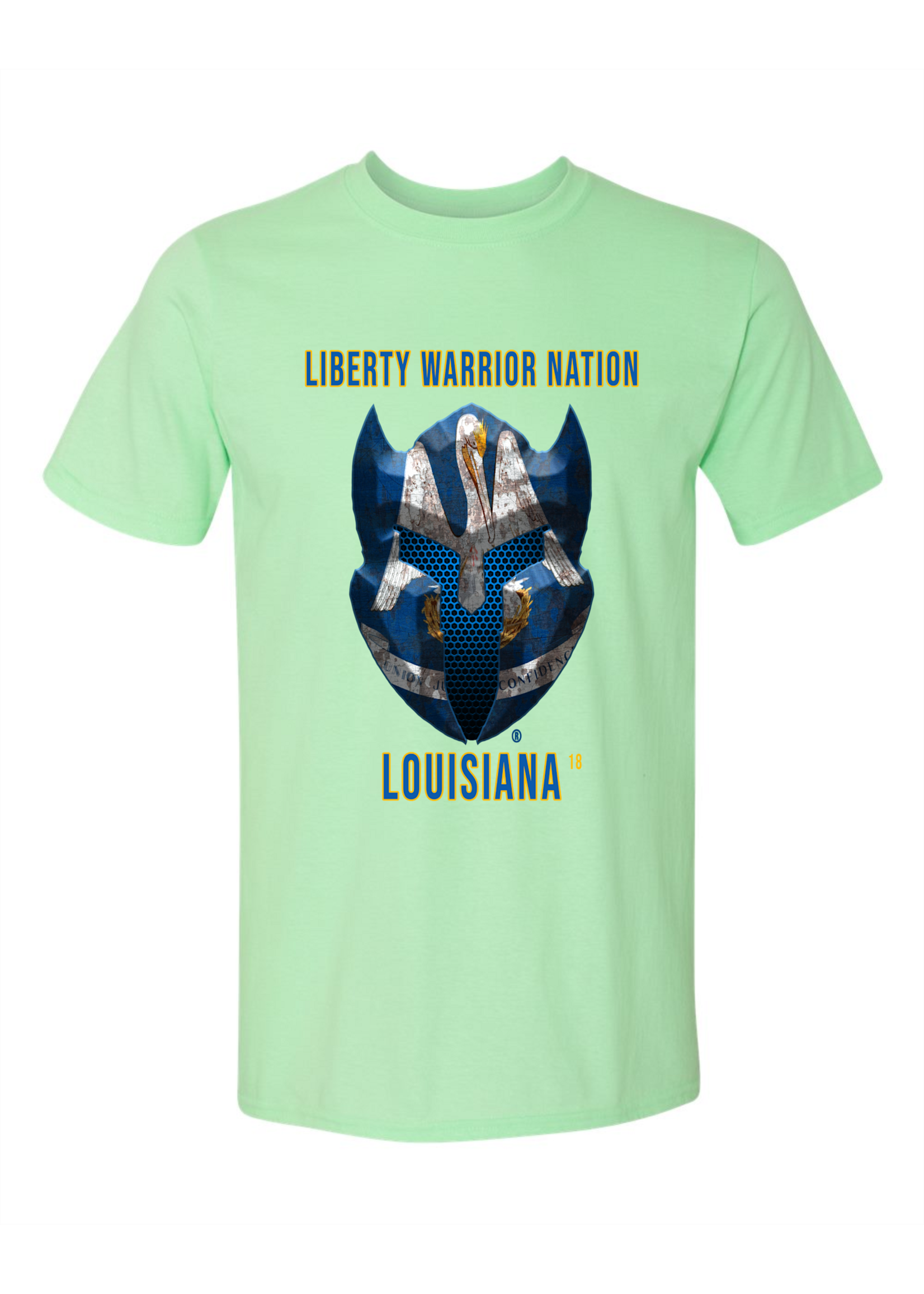 LWN Liberty Warrior Nation Louisiana Shirt