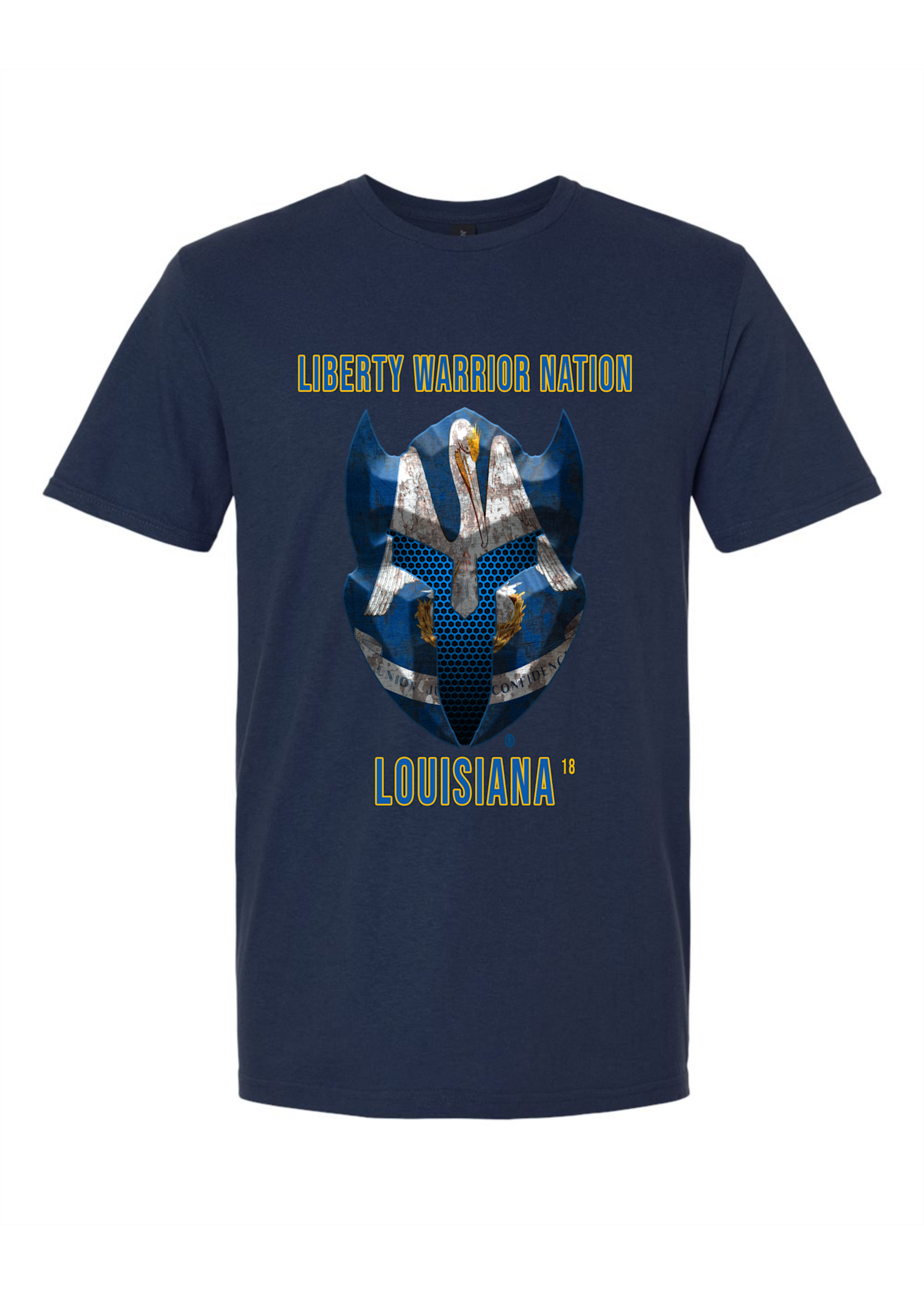 LWN Liberty Warrior Nation Louisiana Shirt