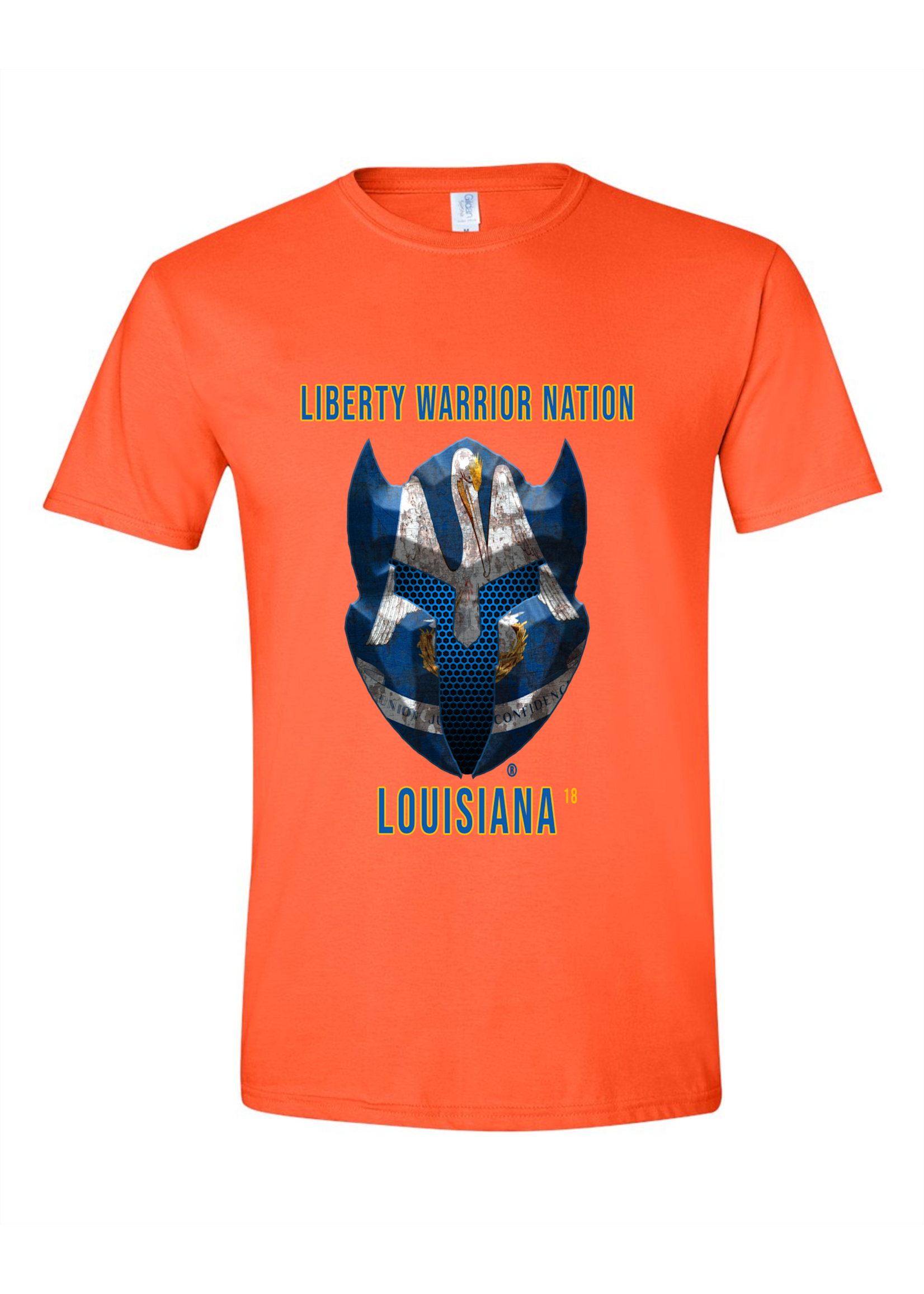 LWN Liberty Warrior Nation Louisiana Shirt