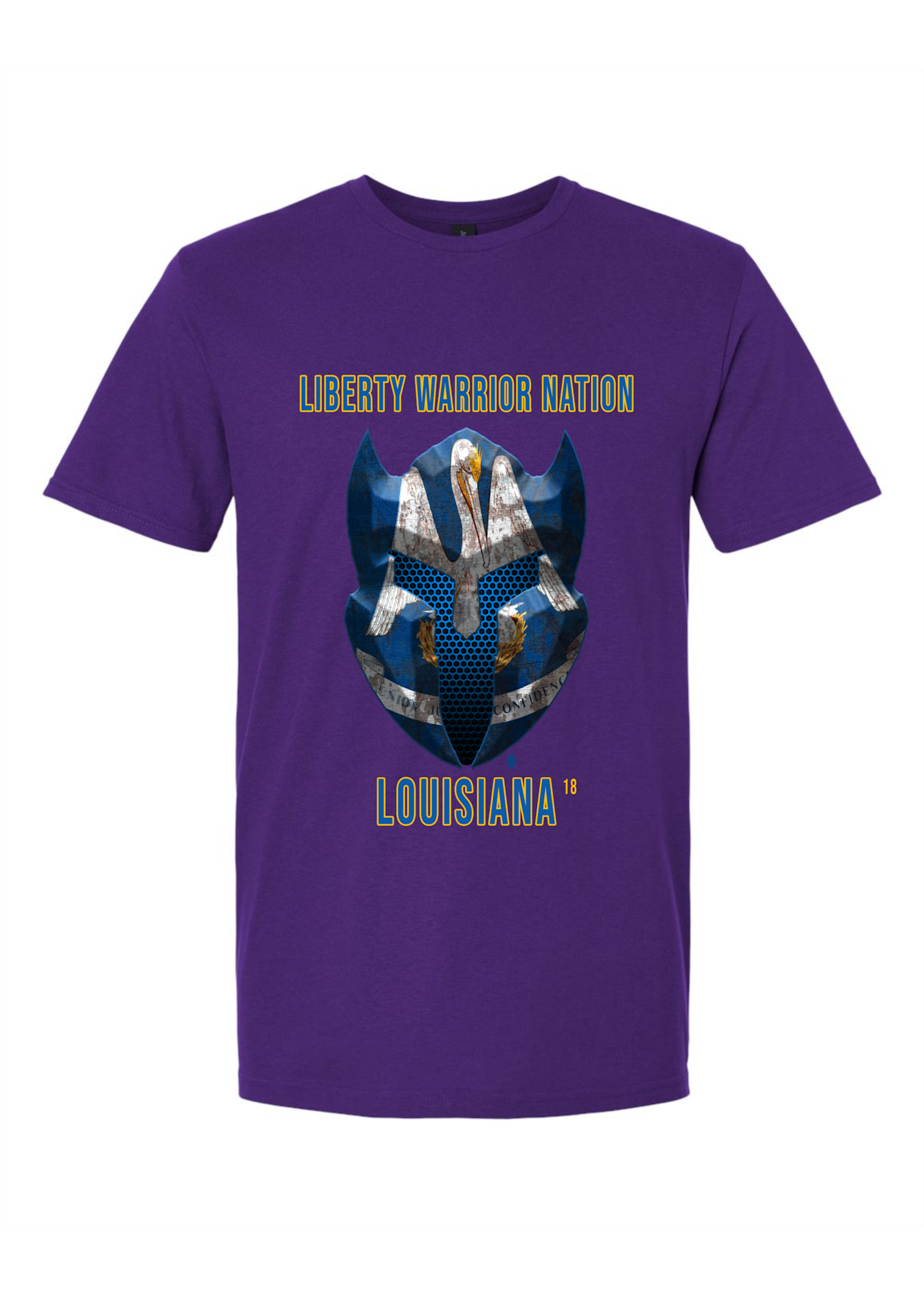 LWN Liberty Warrior Nation Louisiana Shirt