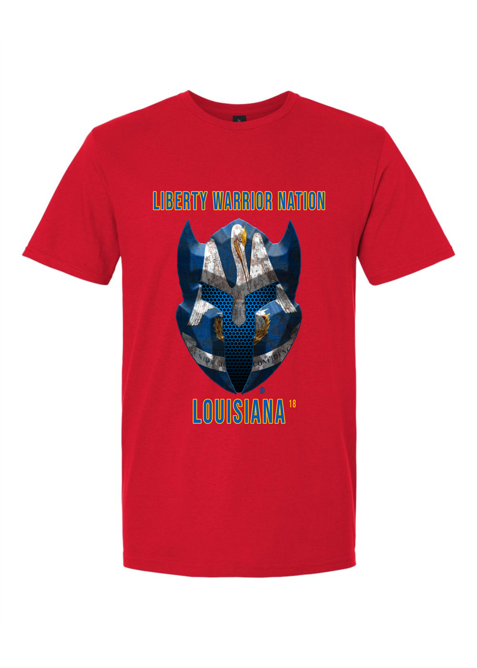LWN Liberty Warrior Nation Louisiana Shirt