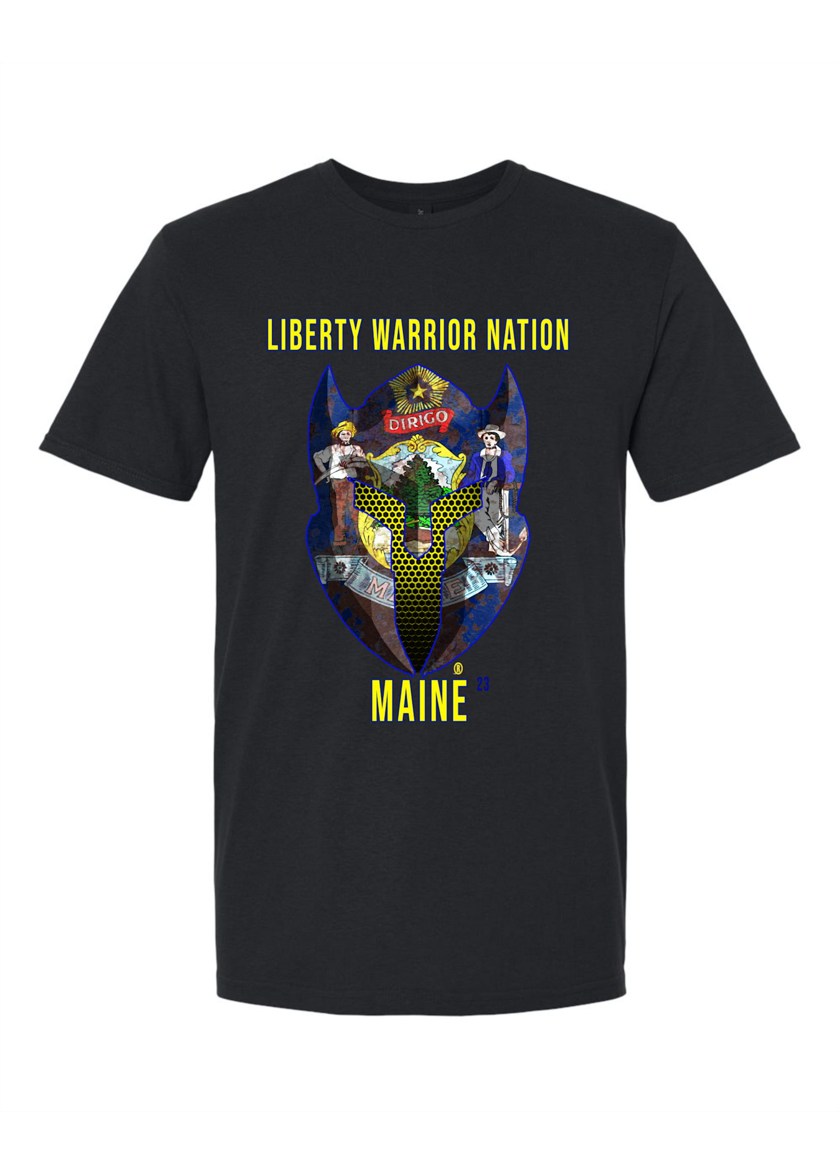 LWN Liberty Warrior Nation Maine Shirt