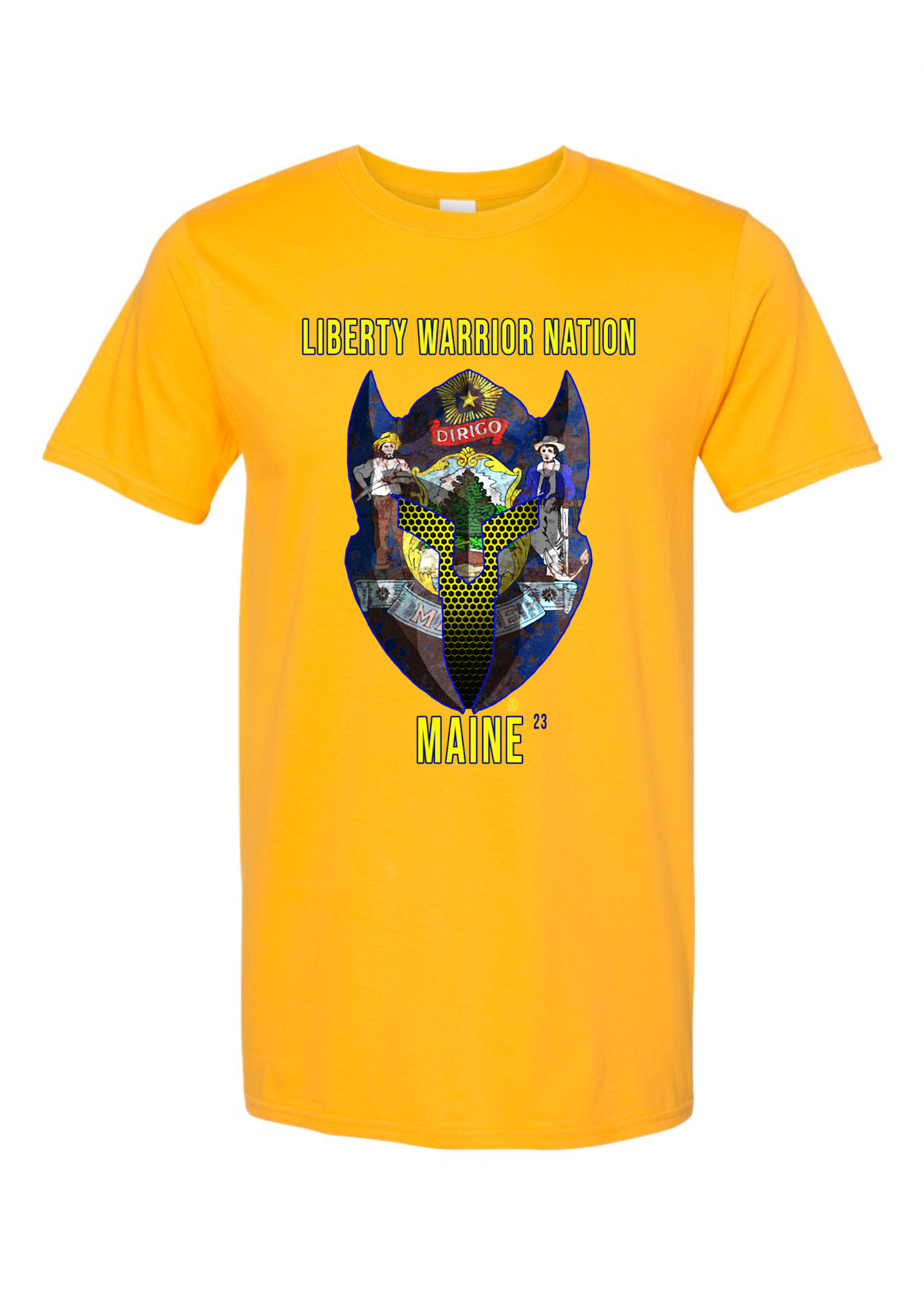 LWN Liberty Warrior Nation Maine Shirt