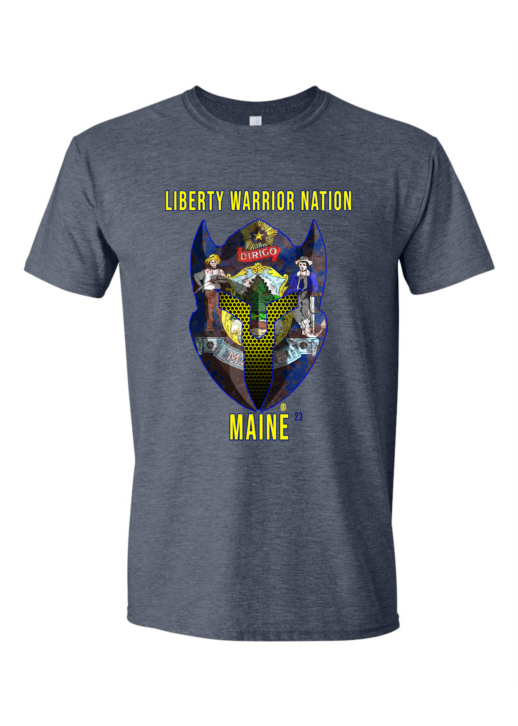 LWN Liberty Warrior Nation Maine Shirt
