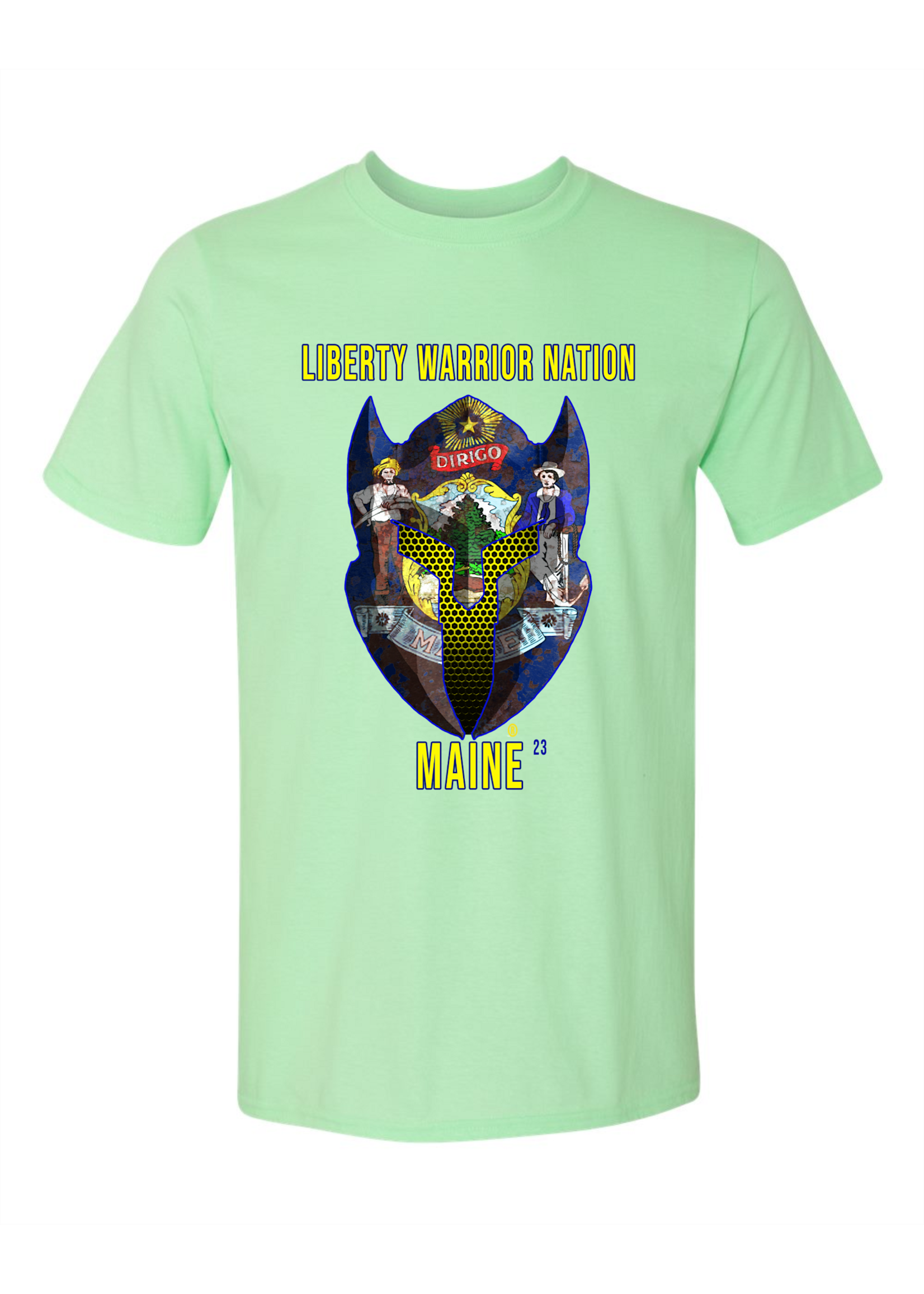 LWN Liberty Warrior Nation Maine Shirt
