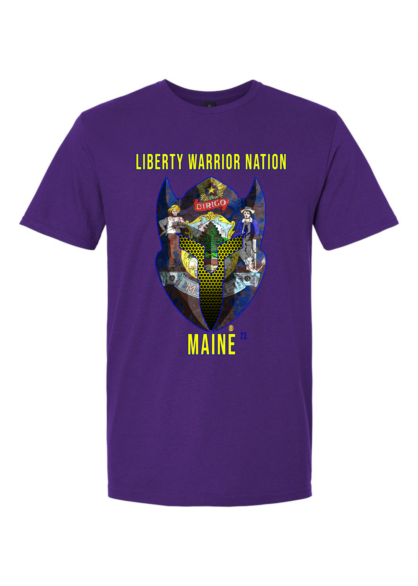 LWN Liberty Warrior Nation Maine Shirt