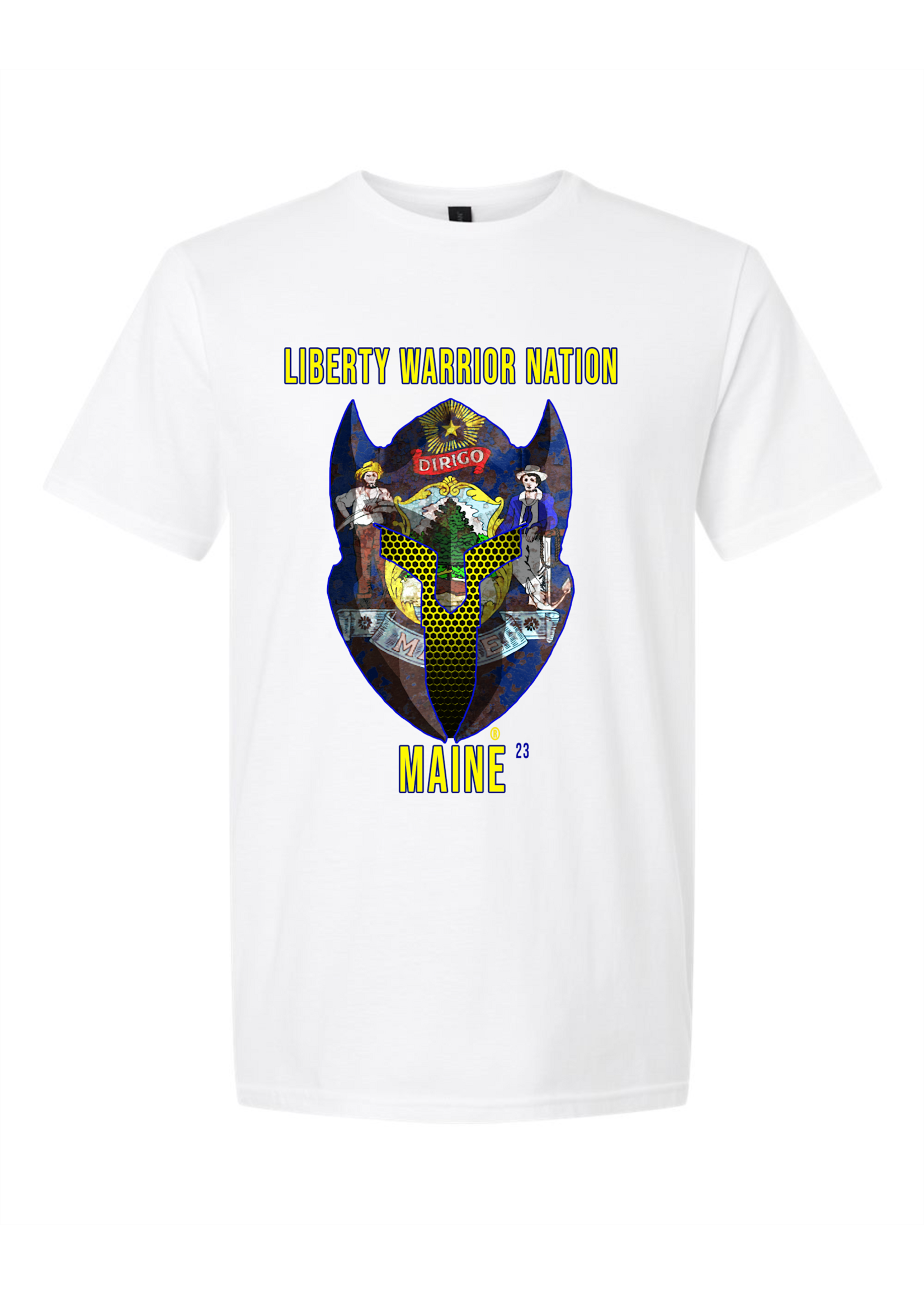 LWN Liberty Warrior Nation Maine Shirt