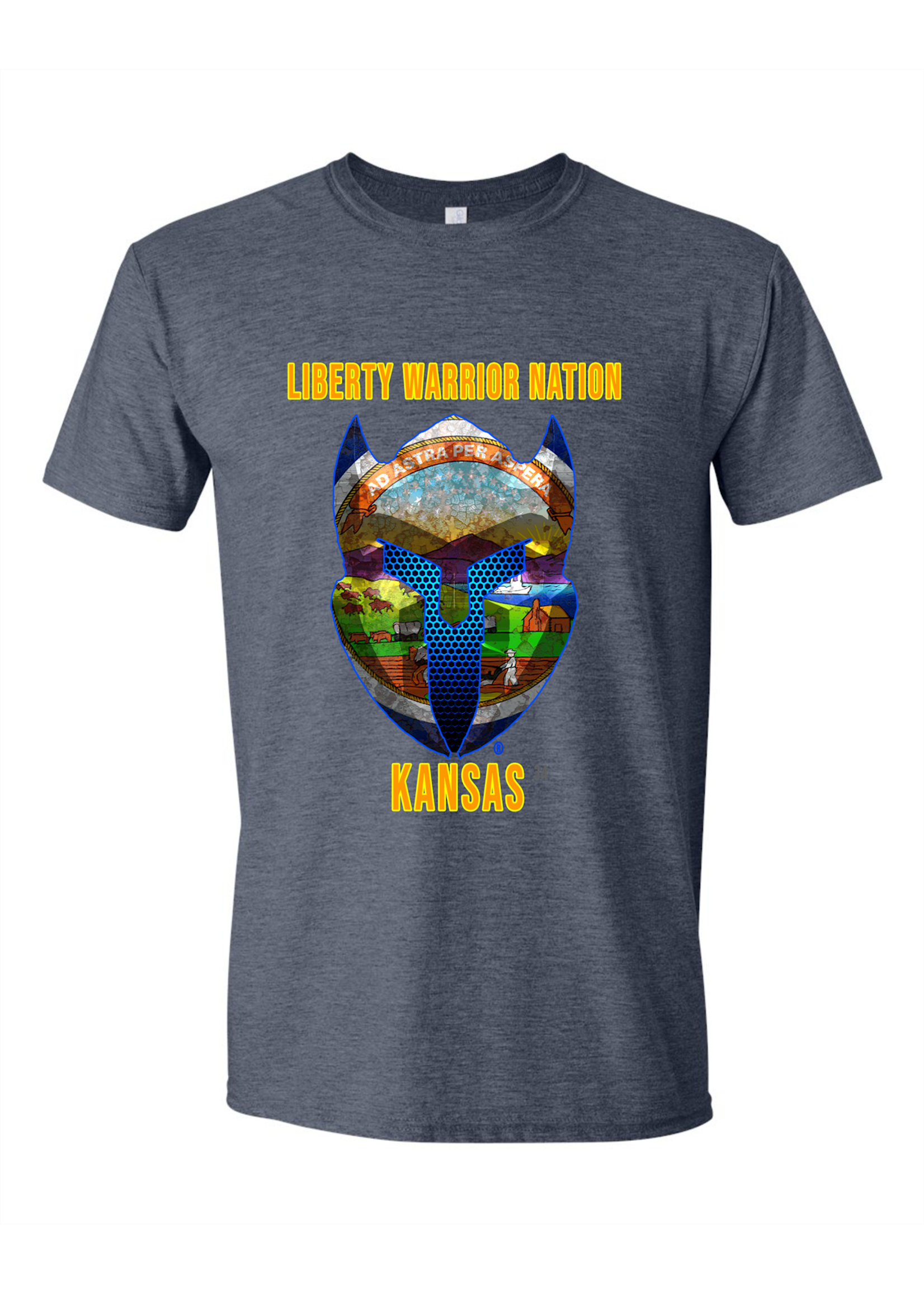 LWN Liberty Warrior Nation Kansas Shirt