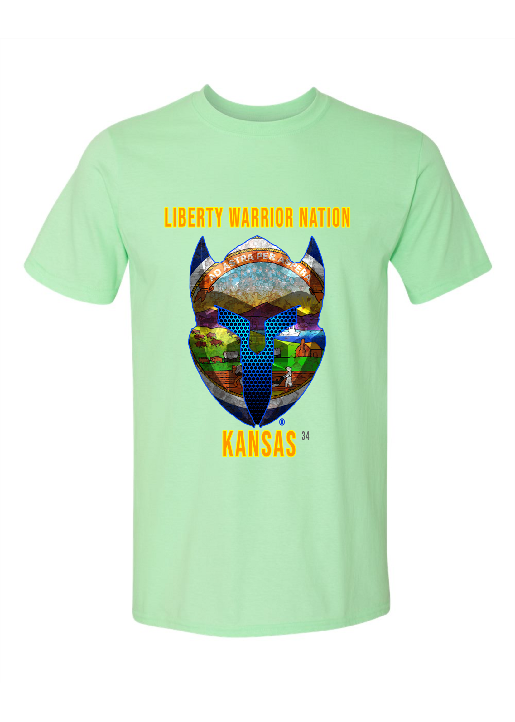 LWN Liberty Warrior Nation Kansas Shirt