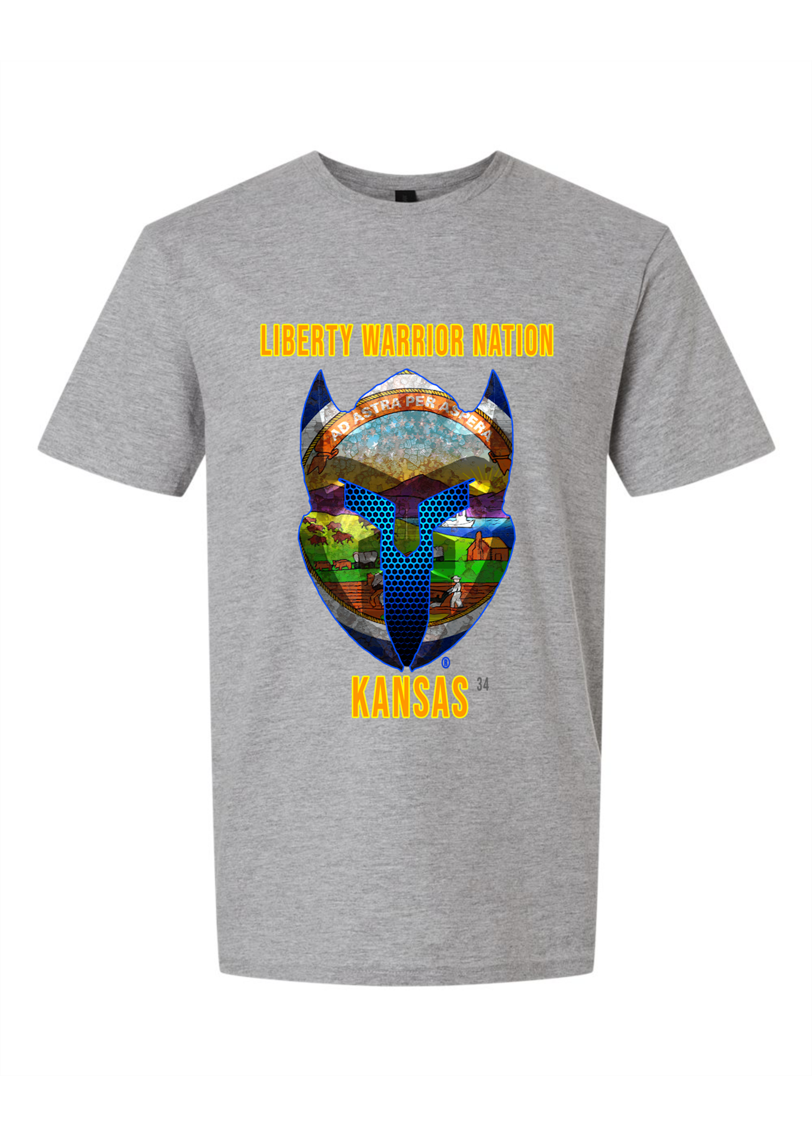 LWN Liberty Warrior Nation Kansas Shirt