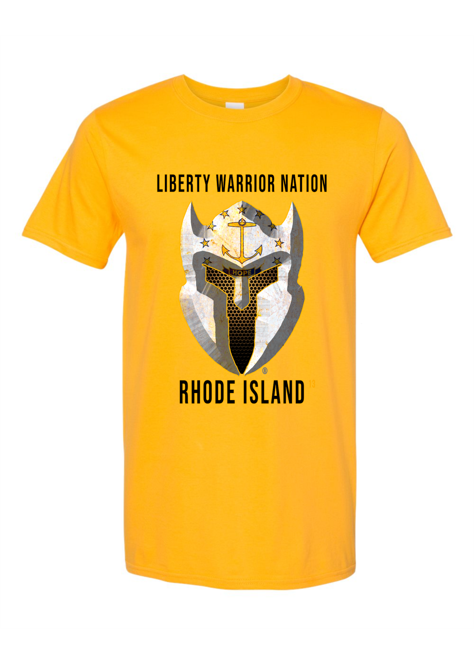 LWN Liberty Warrior Nation Rhode Island Shirt