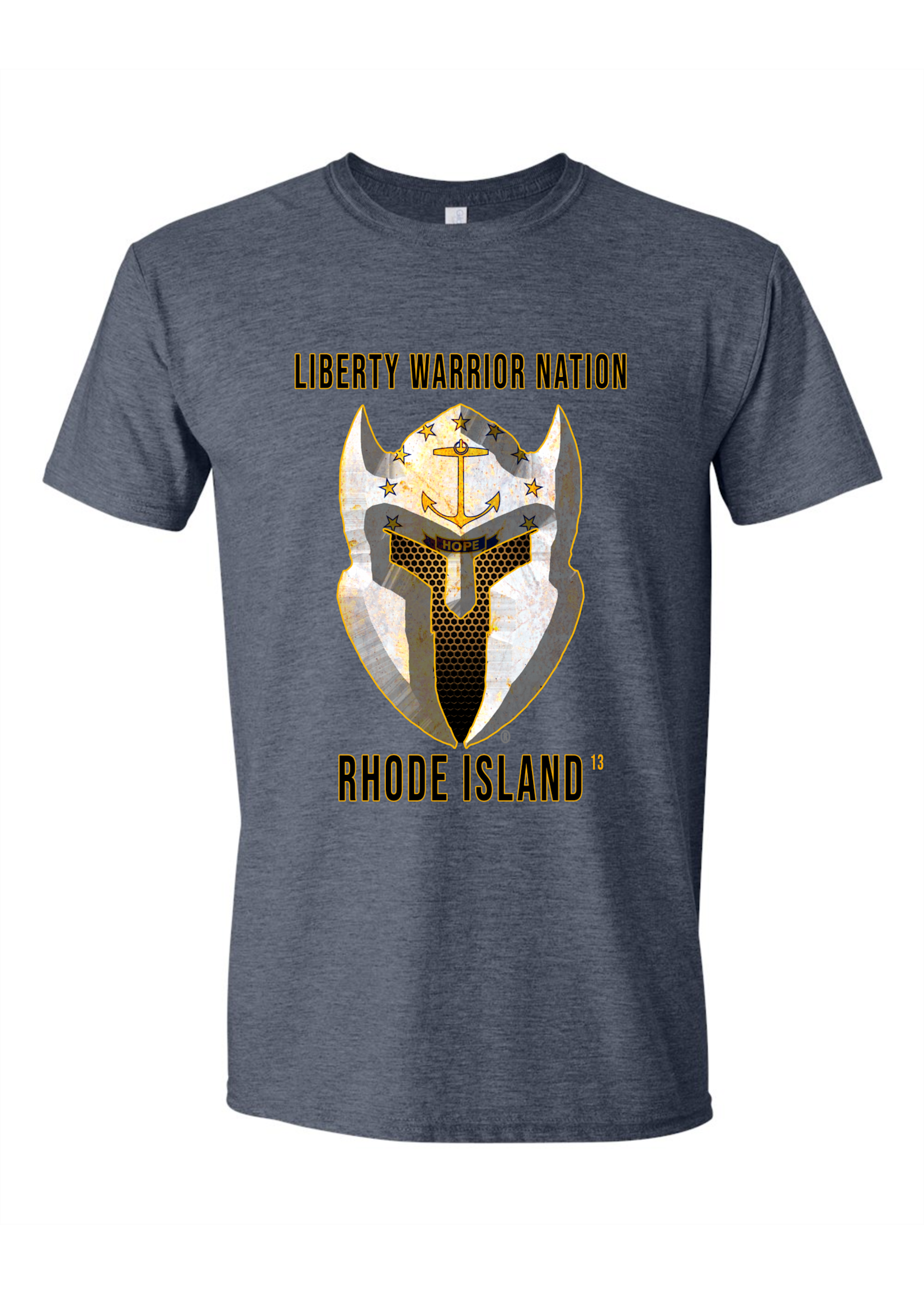 LWN Liberty Warrior Nation Rhode Island Shirt