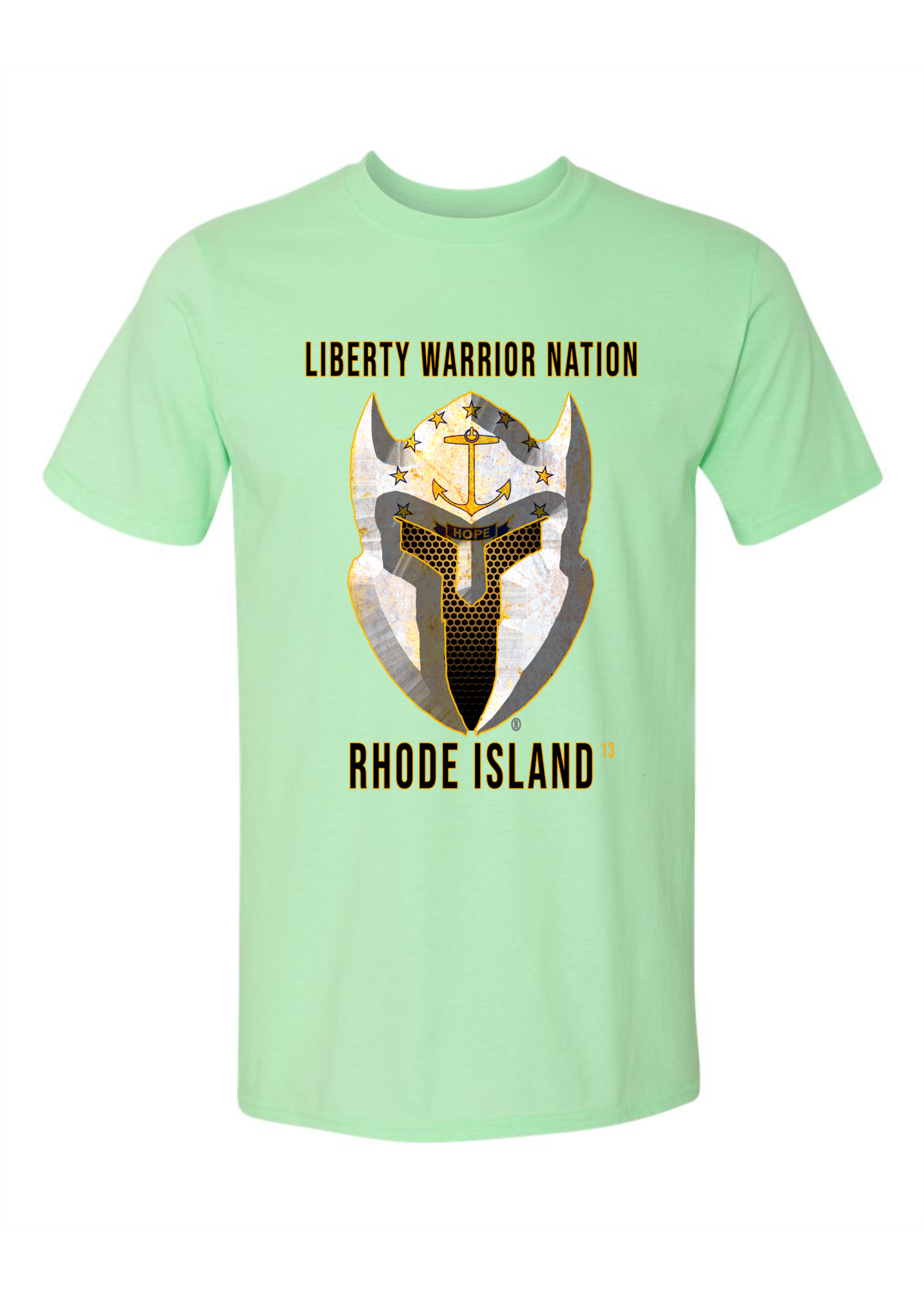 LWN Liberty Warrior Nation Rhode Island Shirt