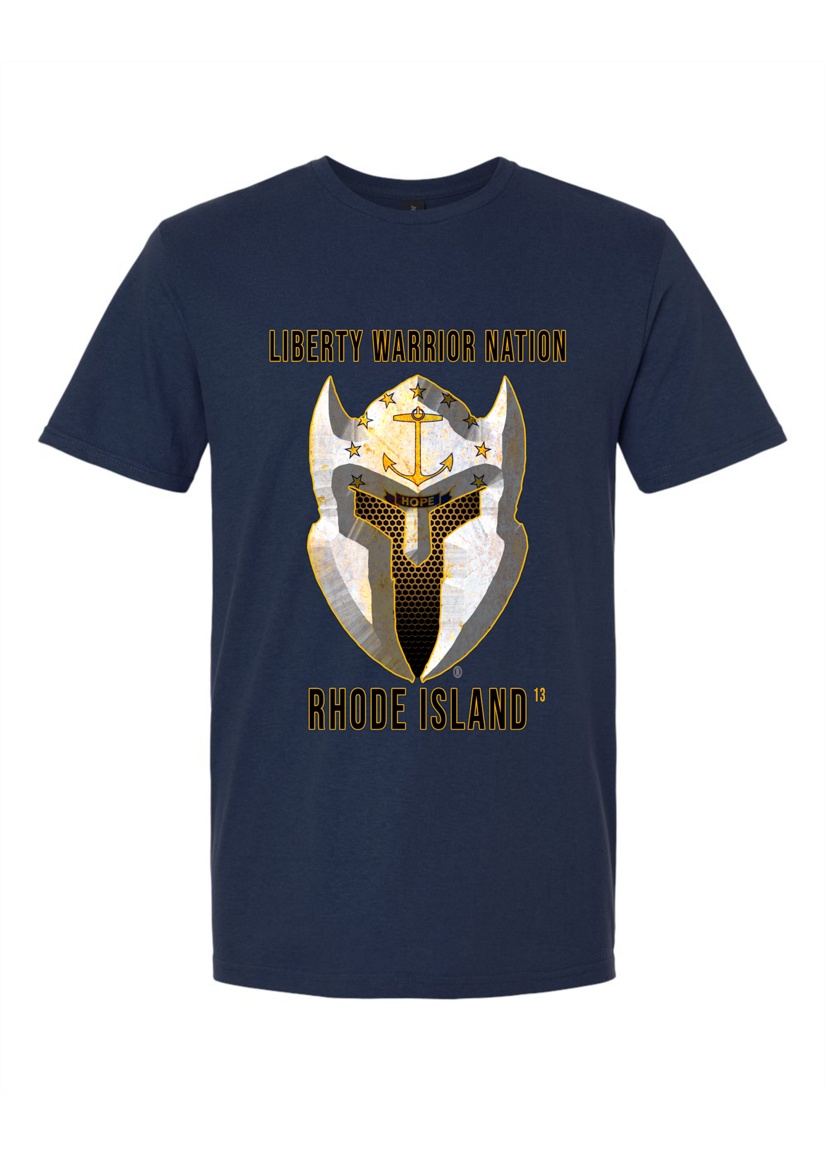 LWN Liberty Warrior Nation Rhode Island Shirt